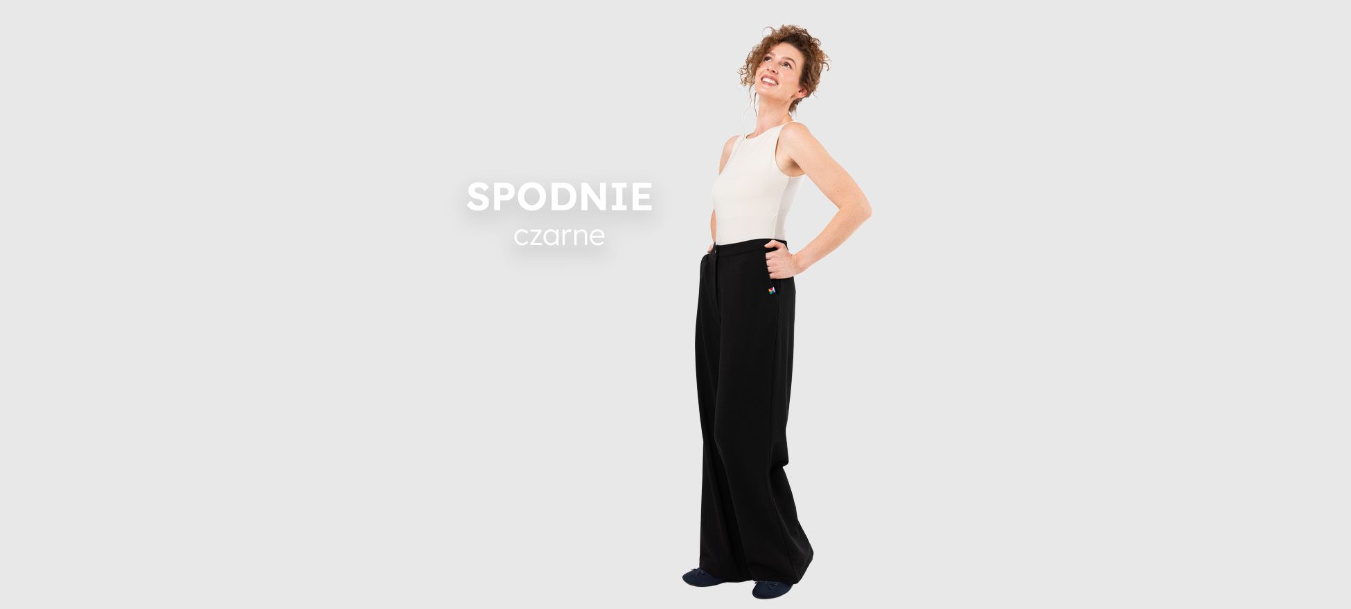 spodnie w czarnym kolorze
