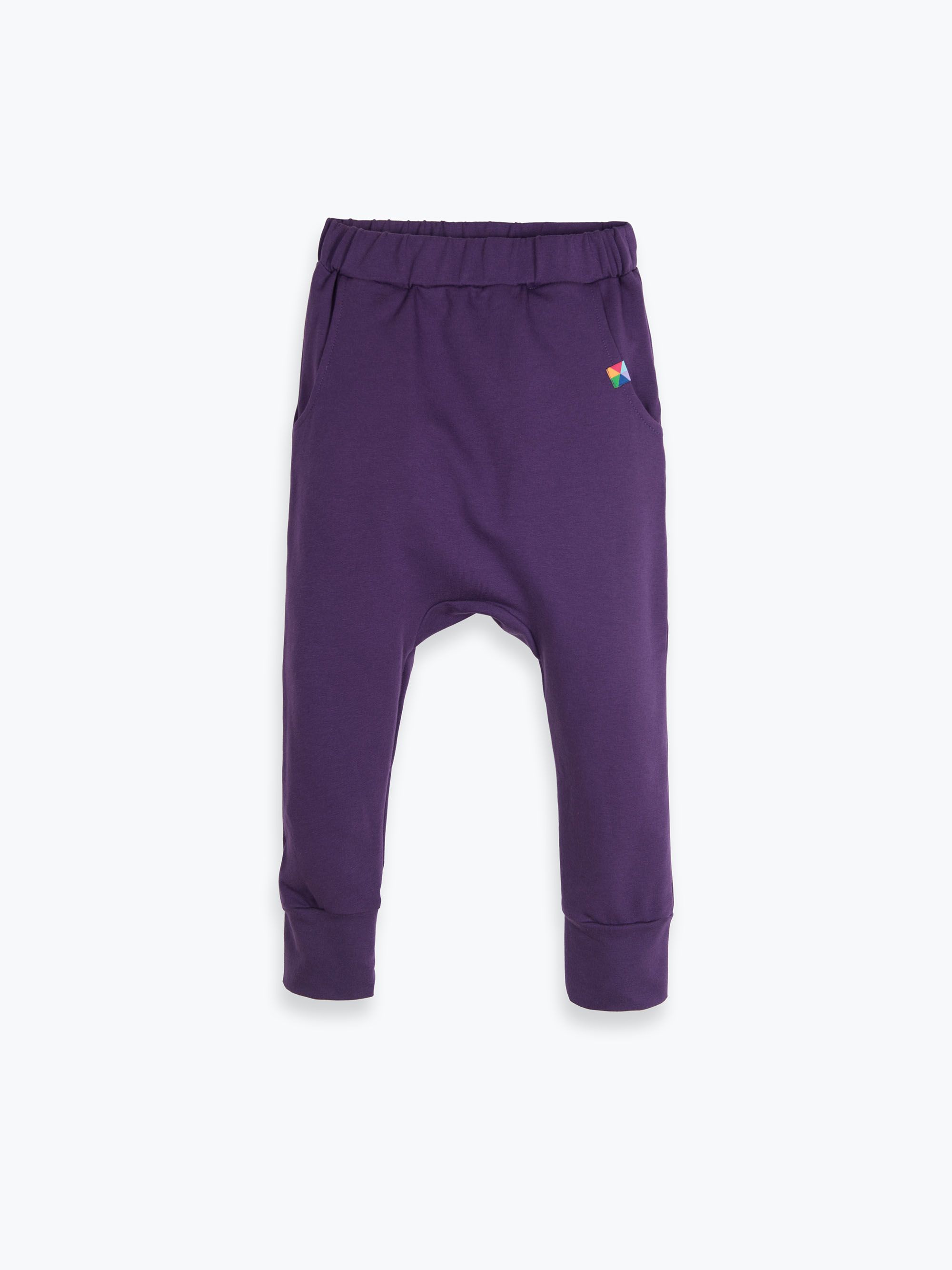 Fioletowe spodnie baggy