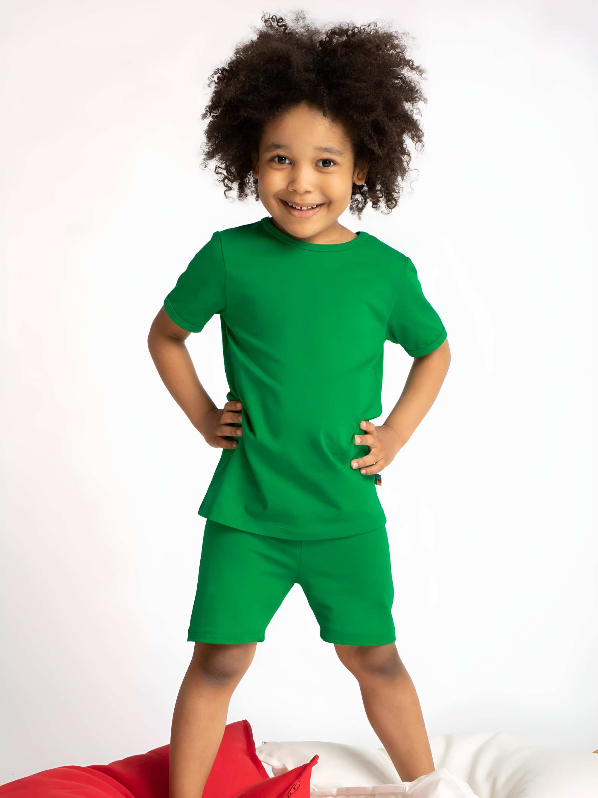 Green short sleeve pyjamas