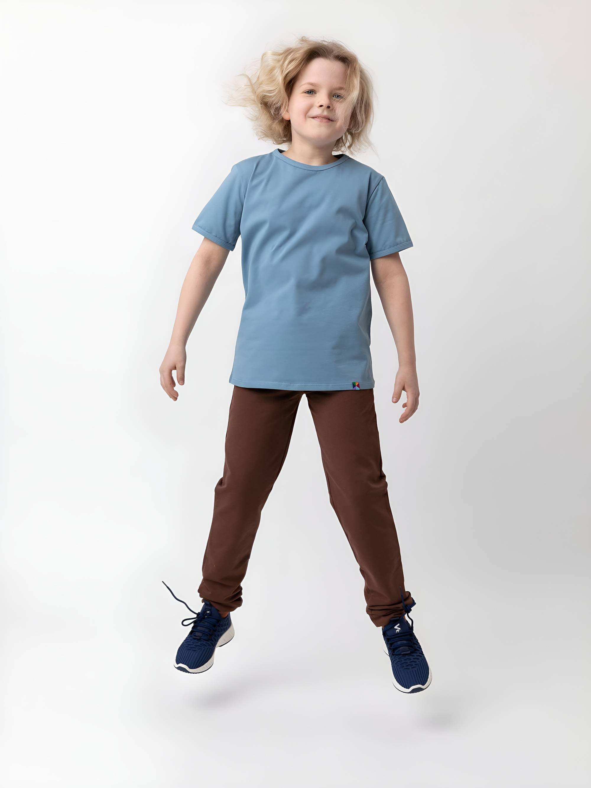 Brązowe spodnie dresowe Junior