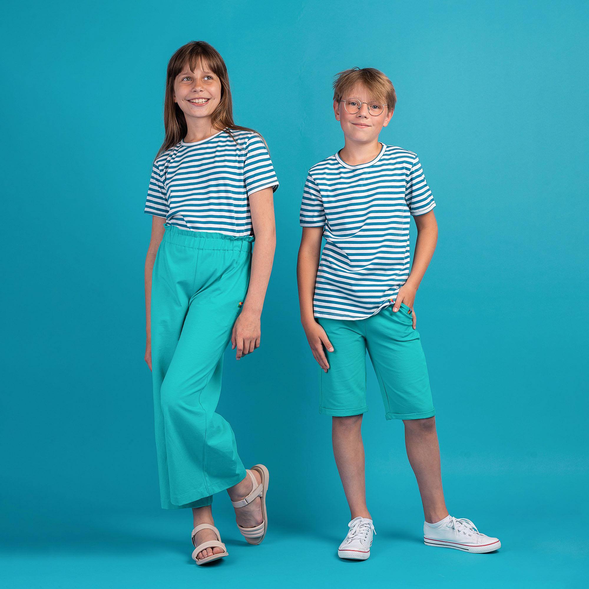 Turkusowe kuloty Junior