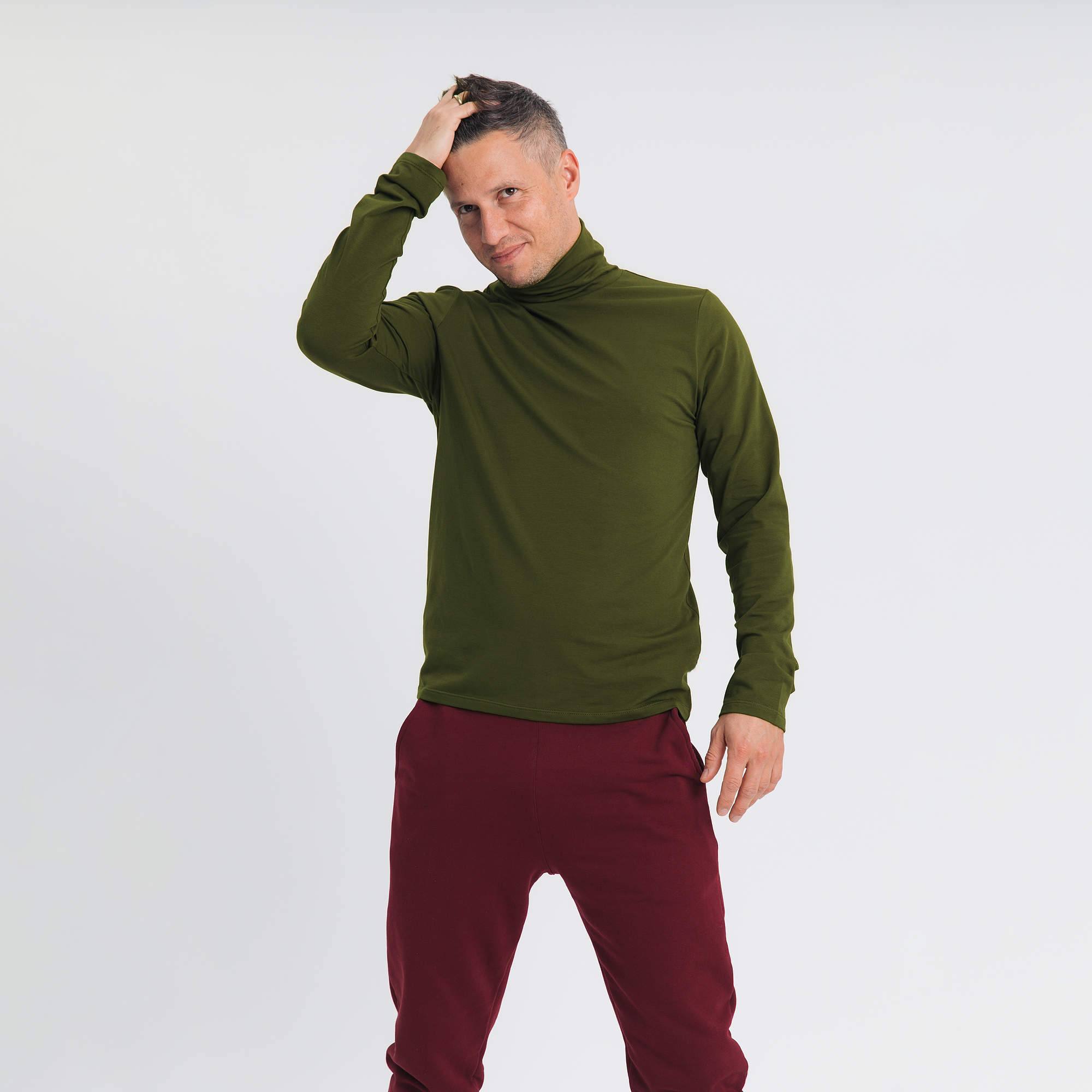 Khaki golf męski