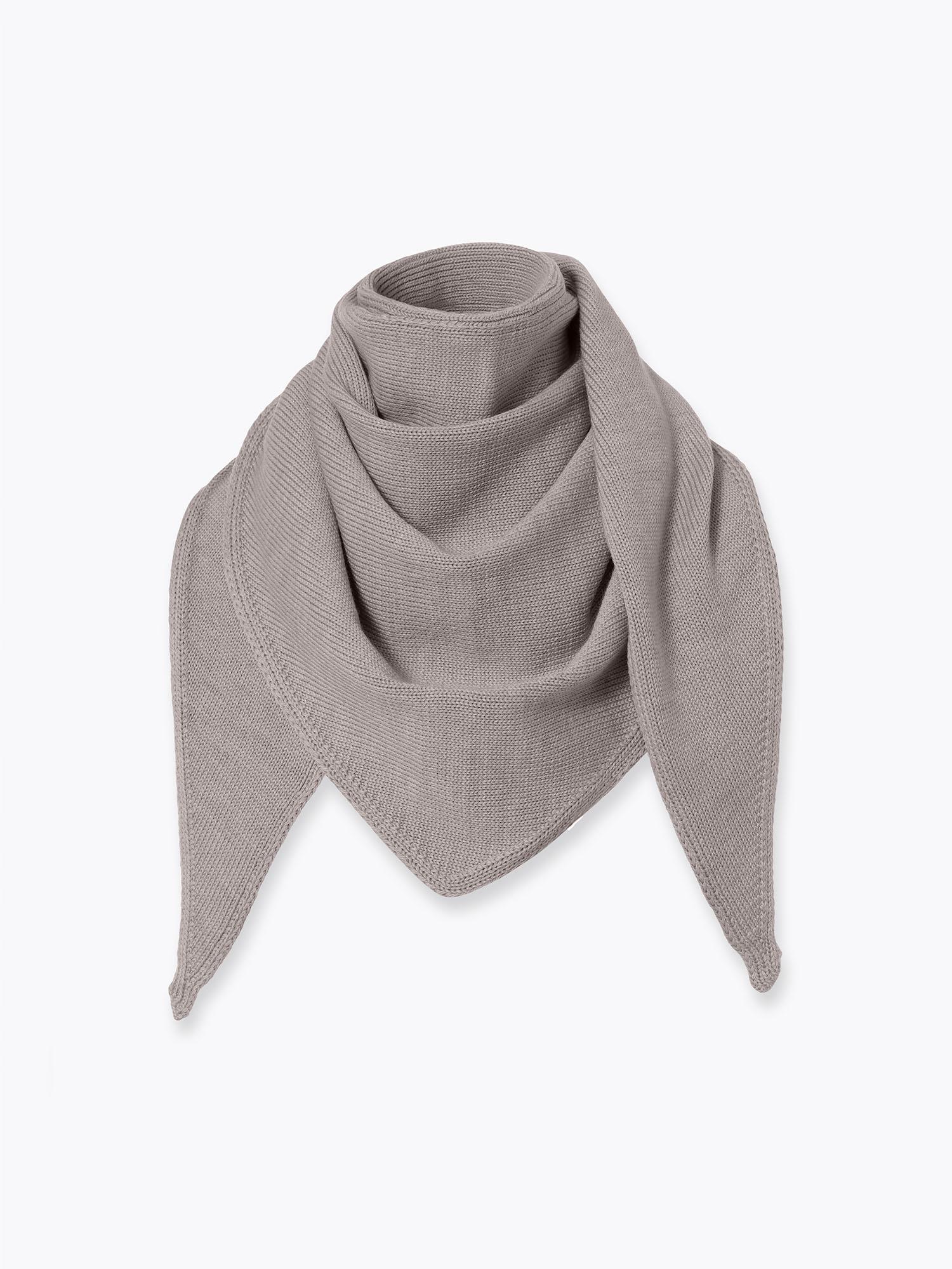 Light brown Merino Wool Neckerchief