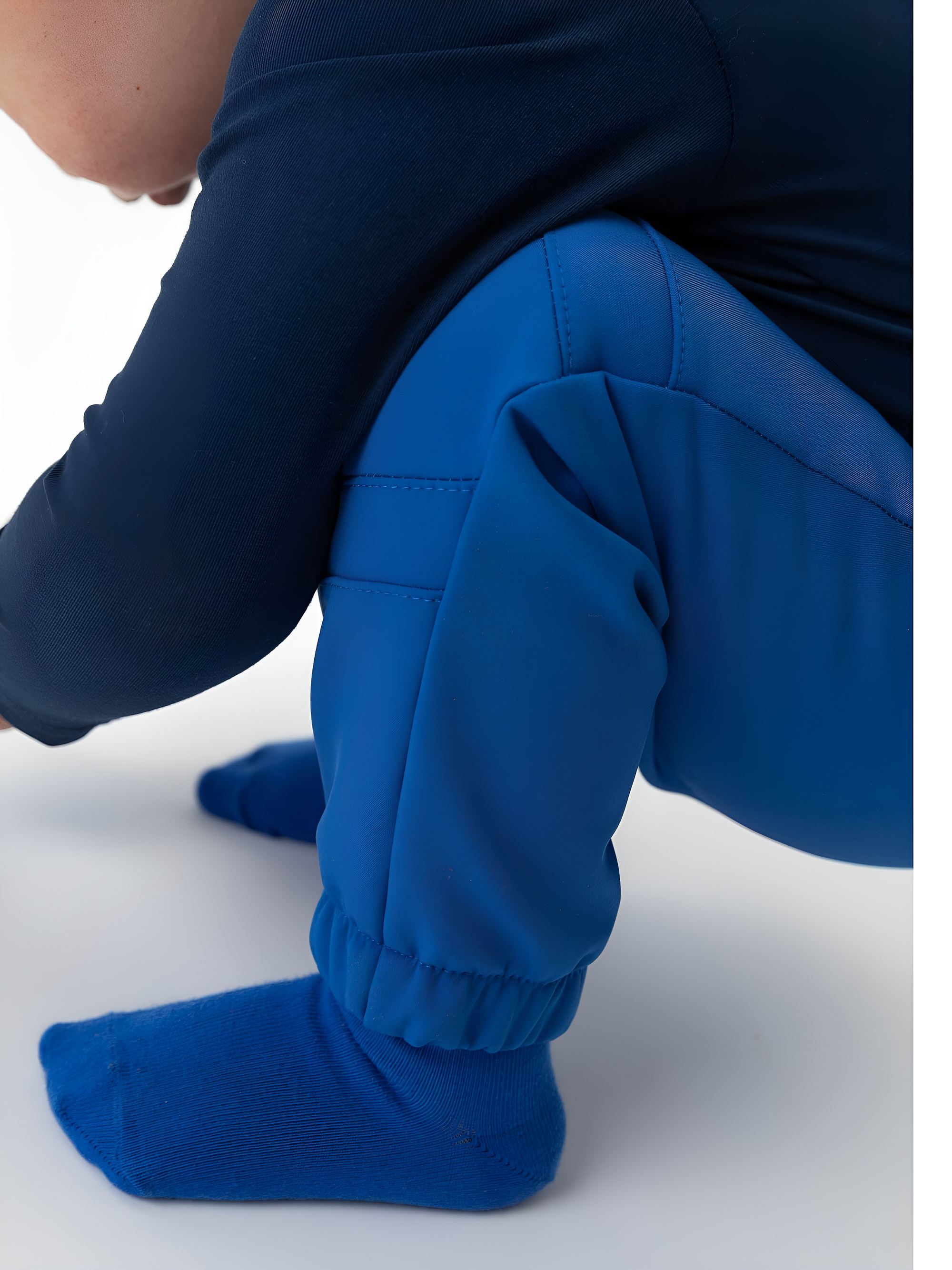 Blue socks