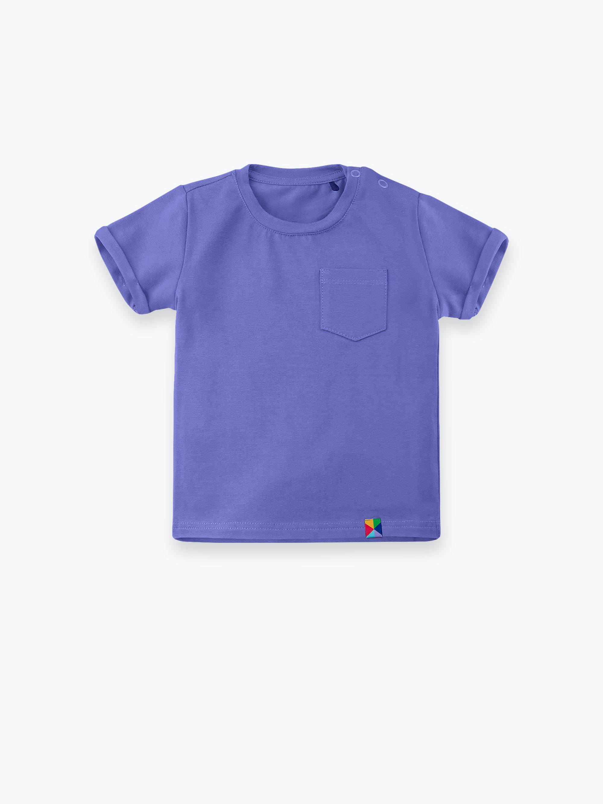 Barwinkowy T-shirt