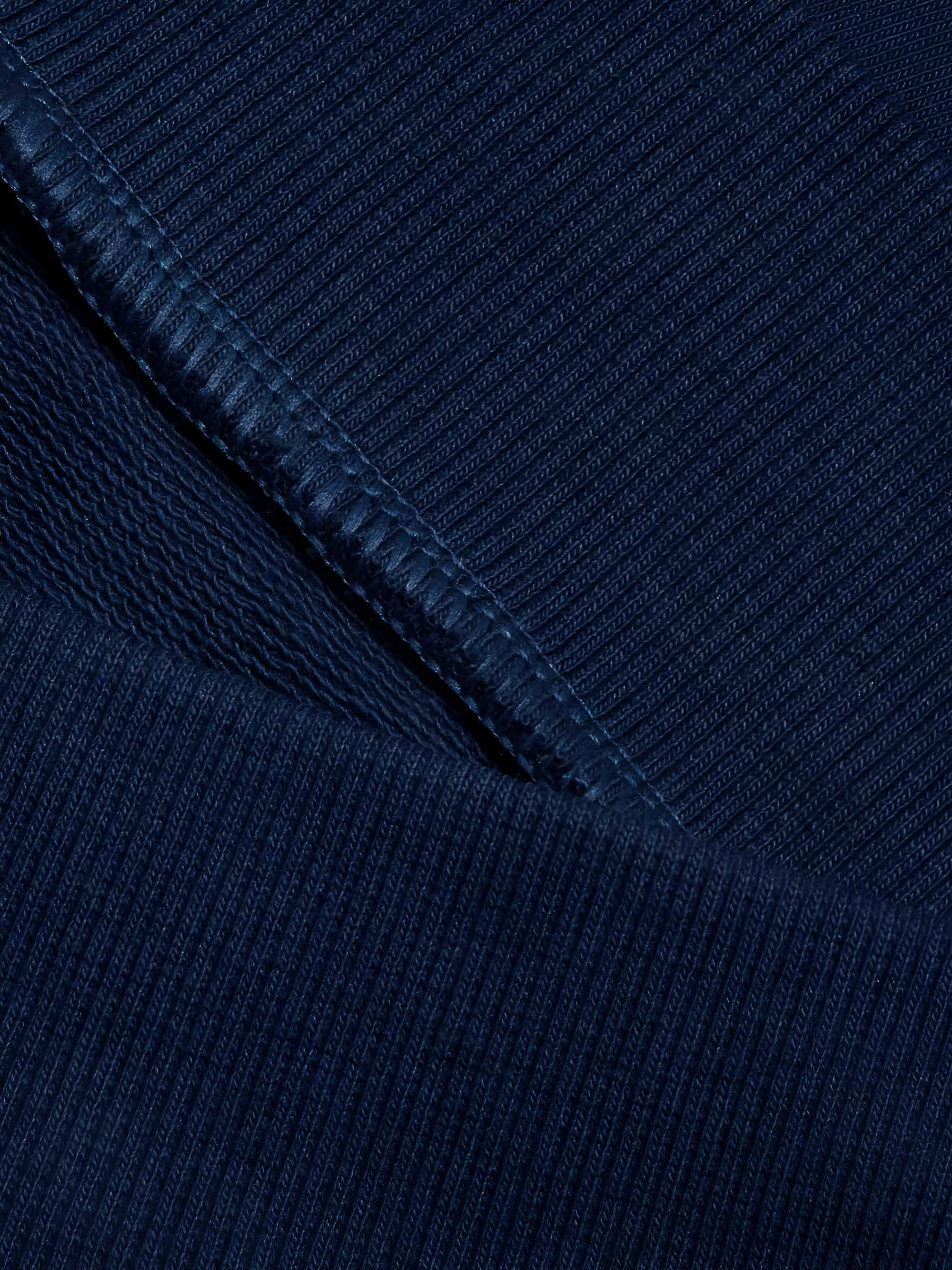 Granatowa bluza z szalem Junior