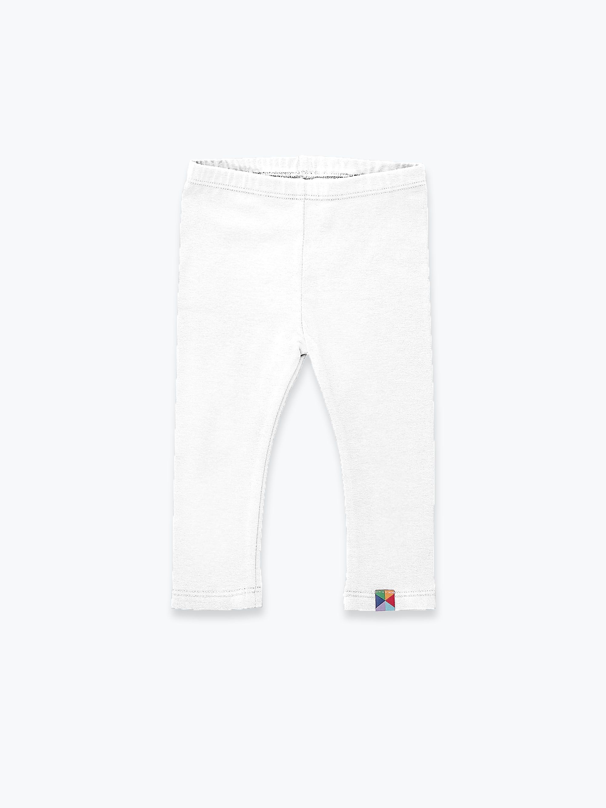 Białe legginsy