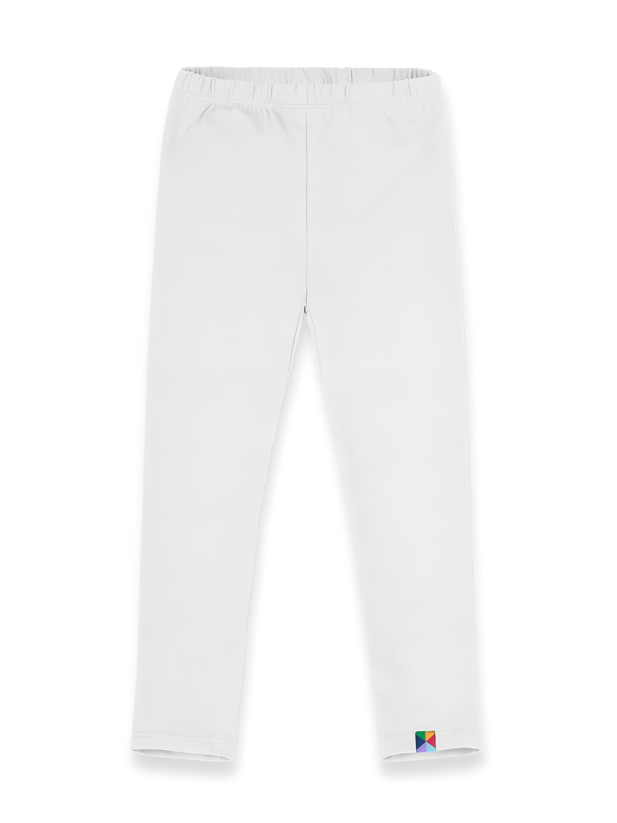 Białe legginsy Junior