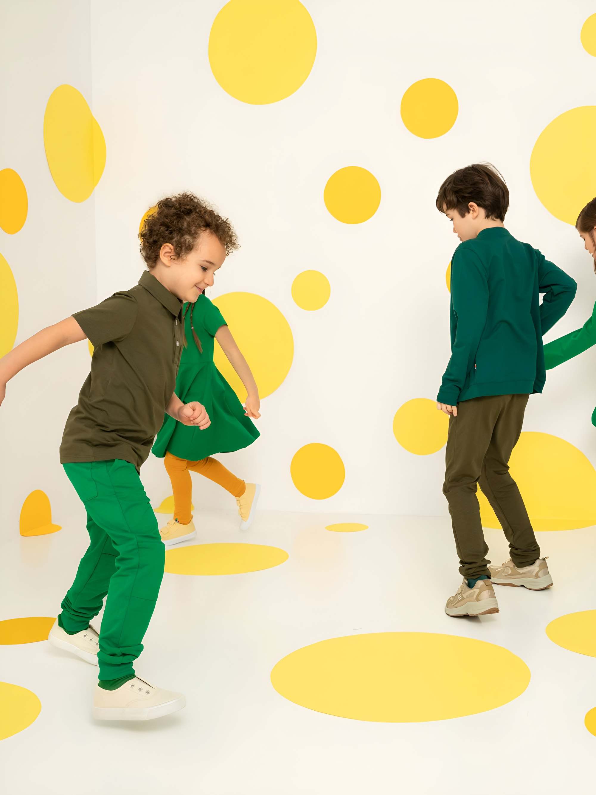 Khaki koszulka polo