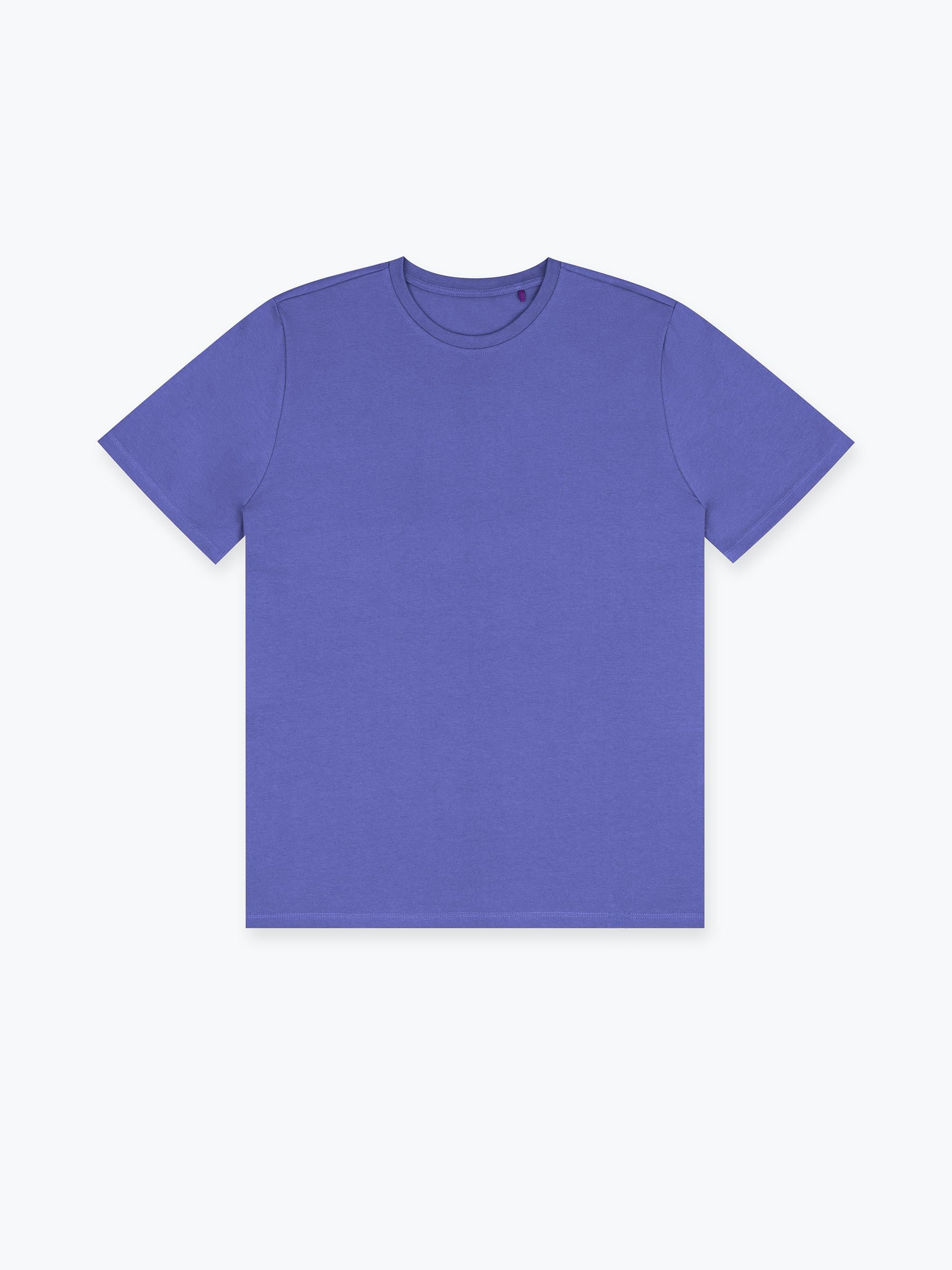 Very peri ribbed T-shirt Men