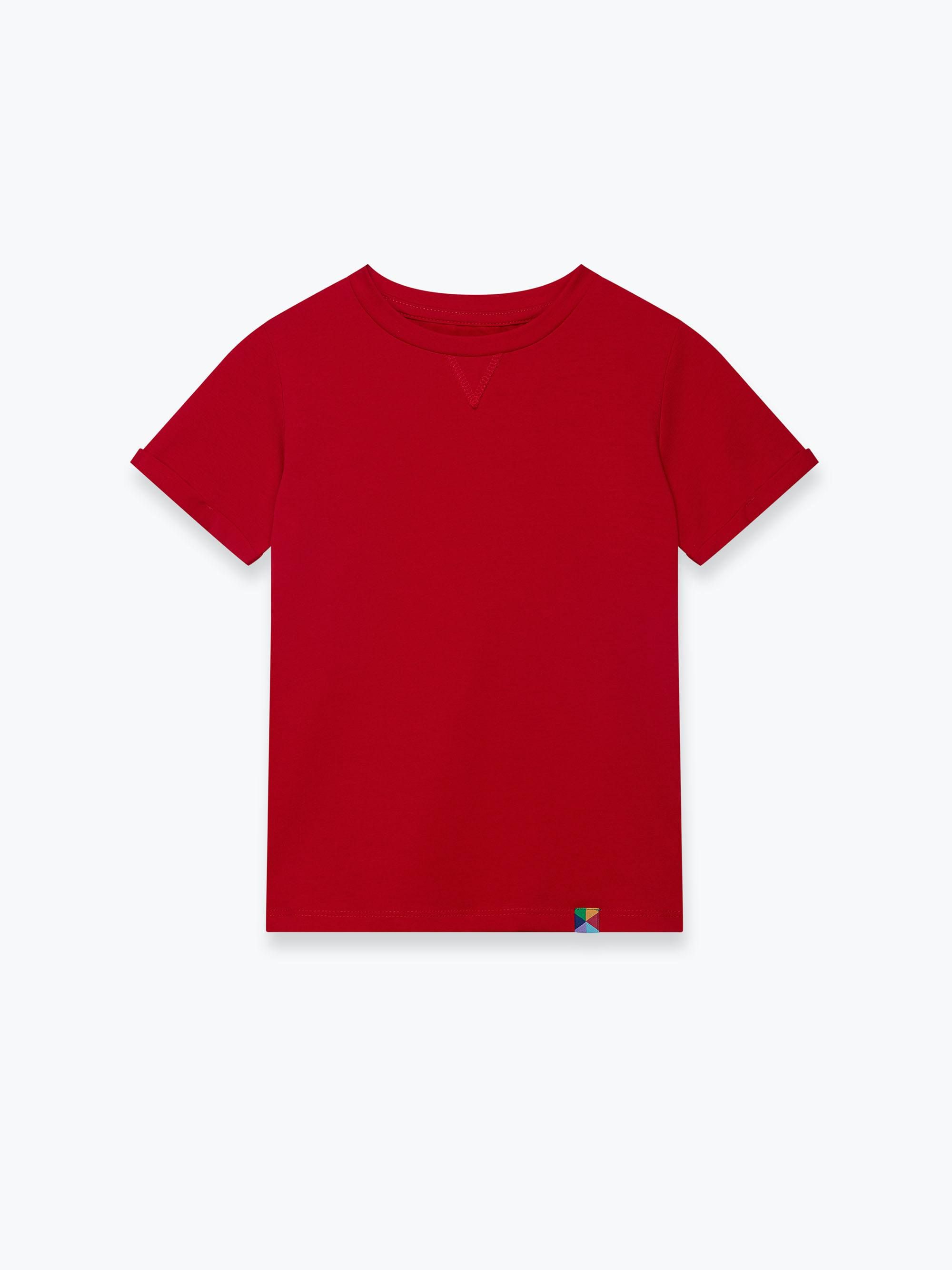 Czerwony T-shirt