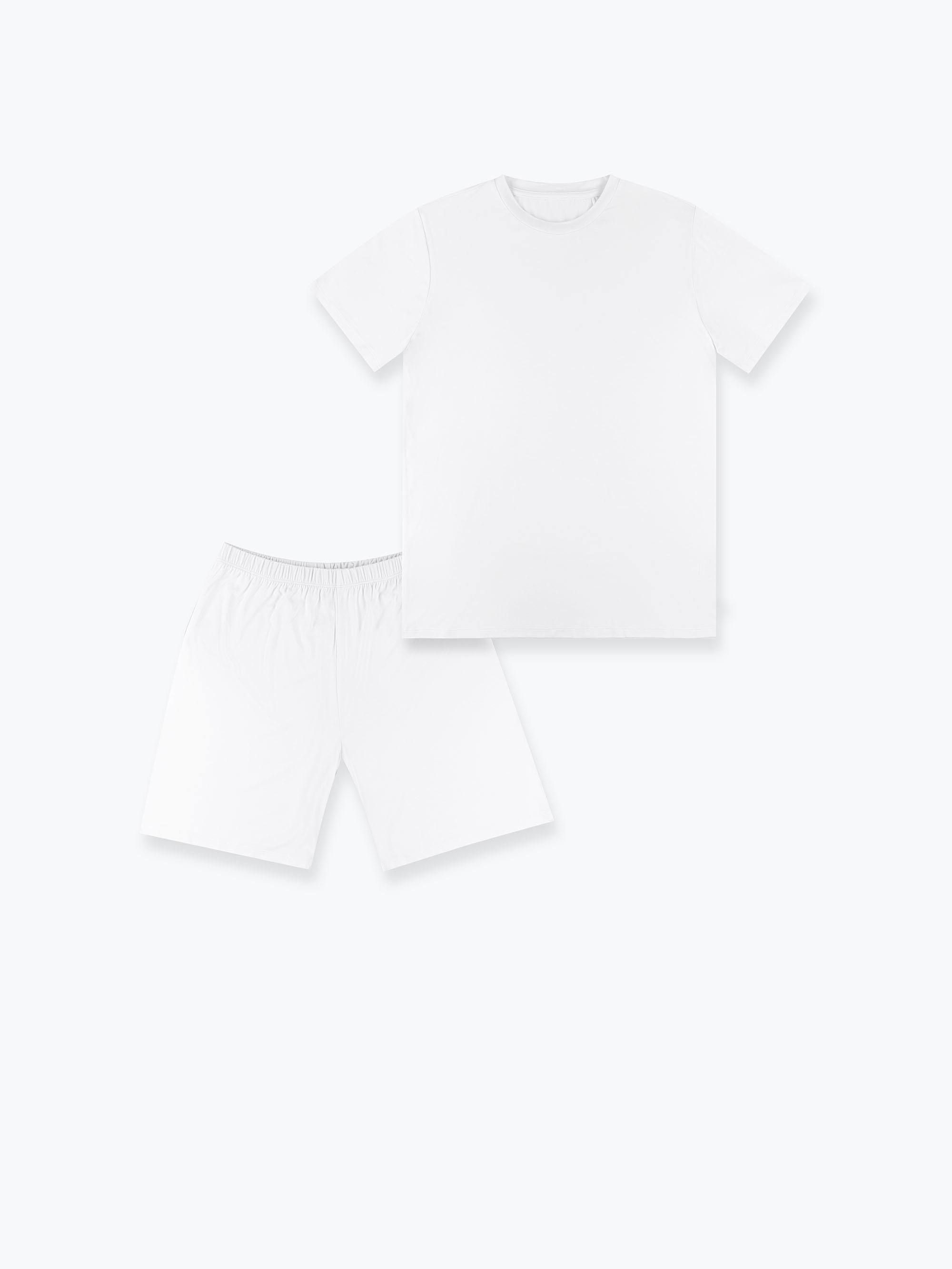 White pajama set Men