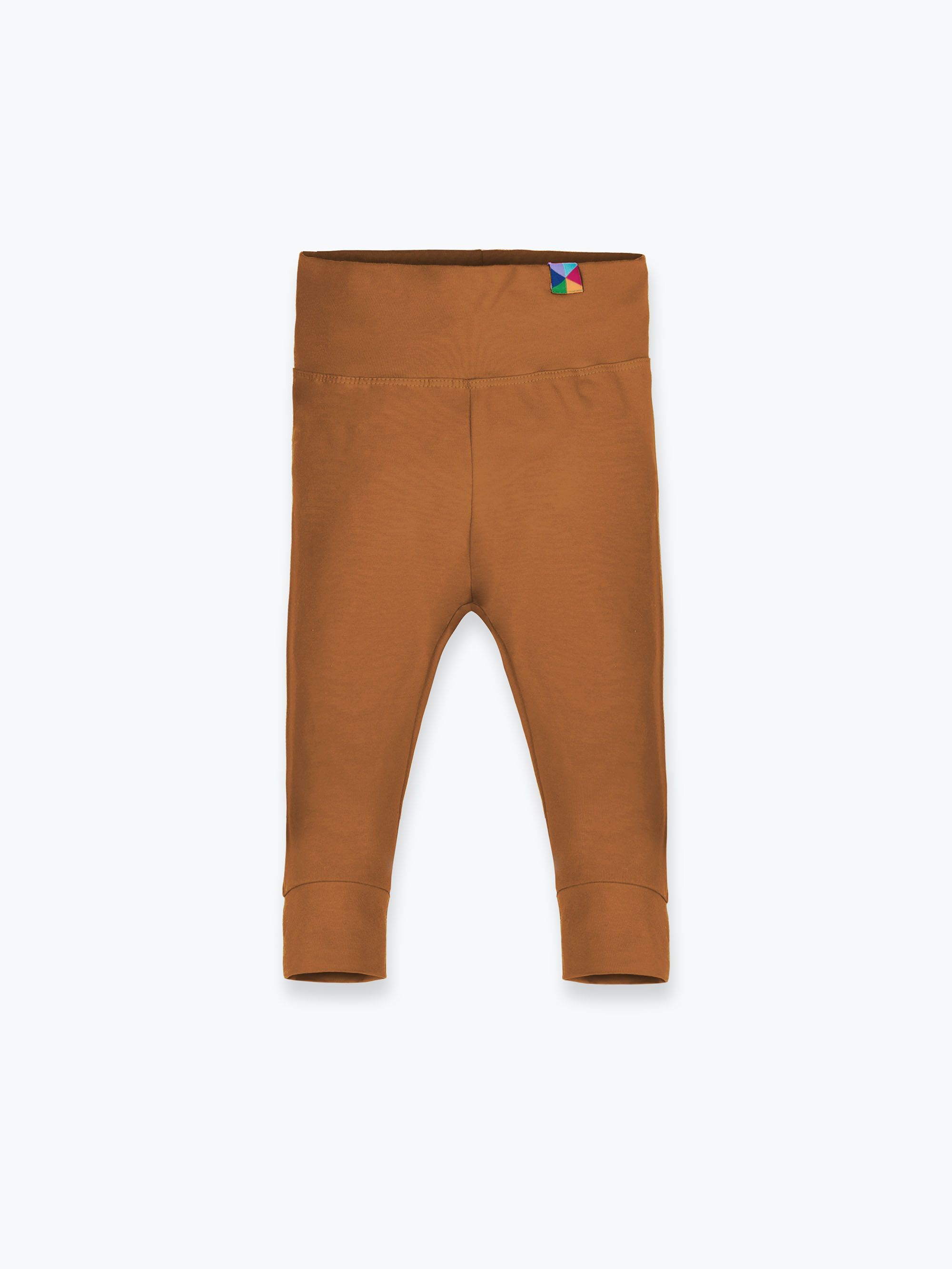 Caramel jersey pants