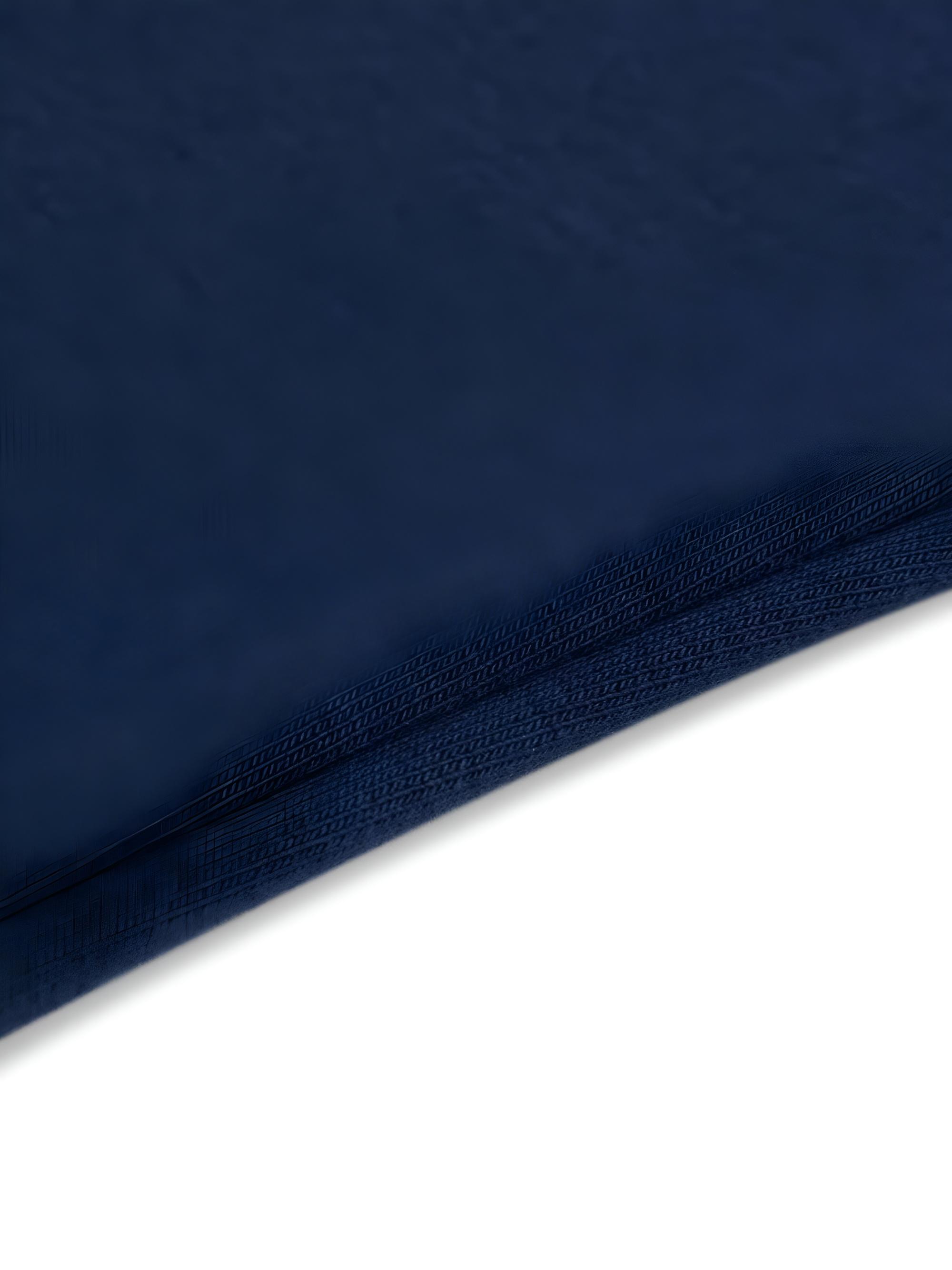 Granatowe legginsy z meszkiem