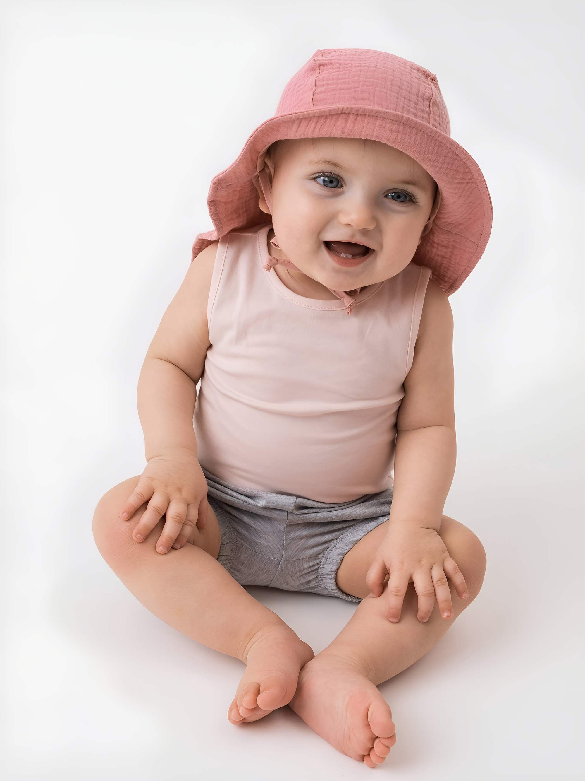 Grey melange bloomers