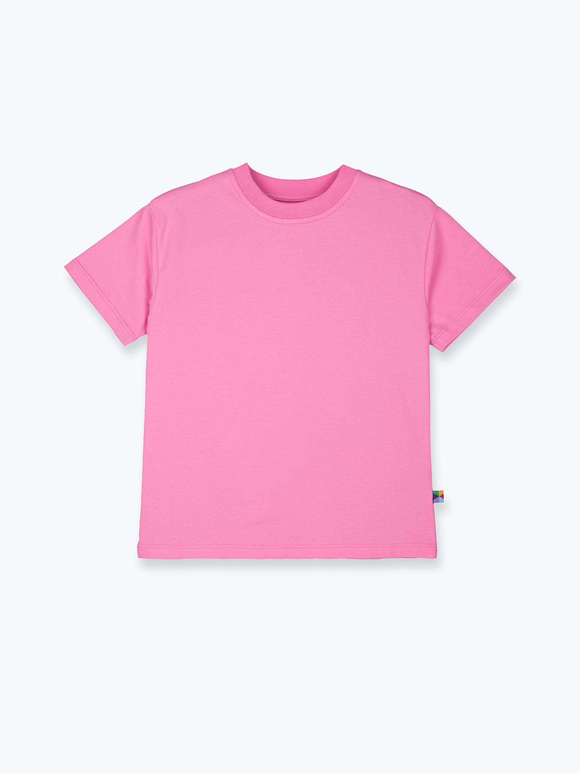 Pasteloworóżowy T-shirt oversize Junior