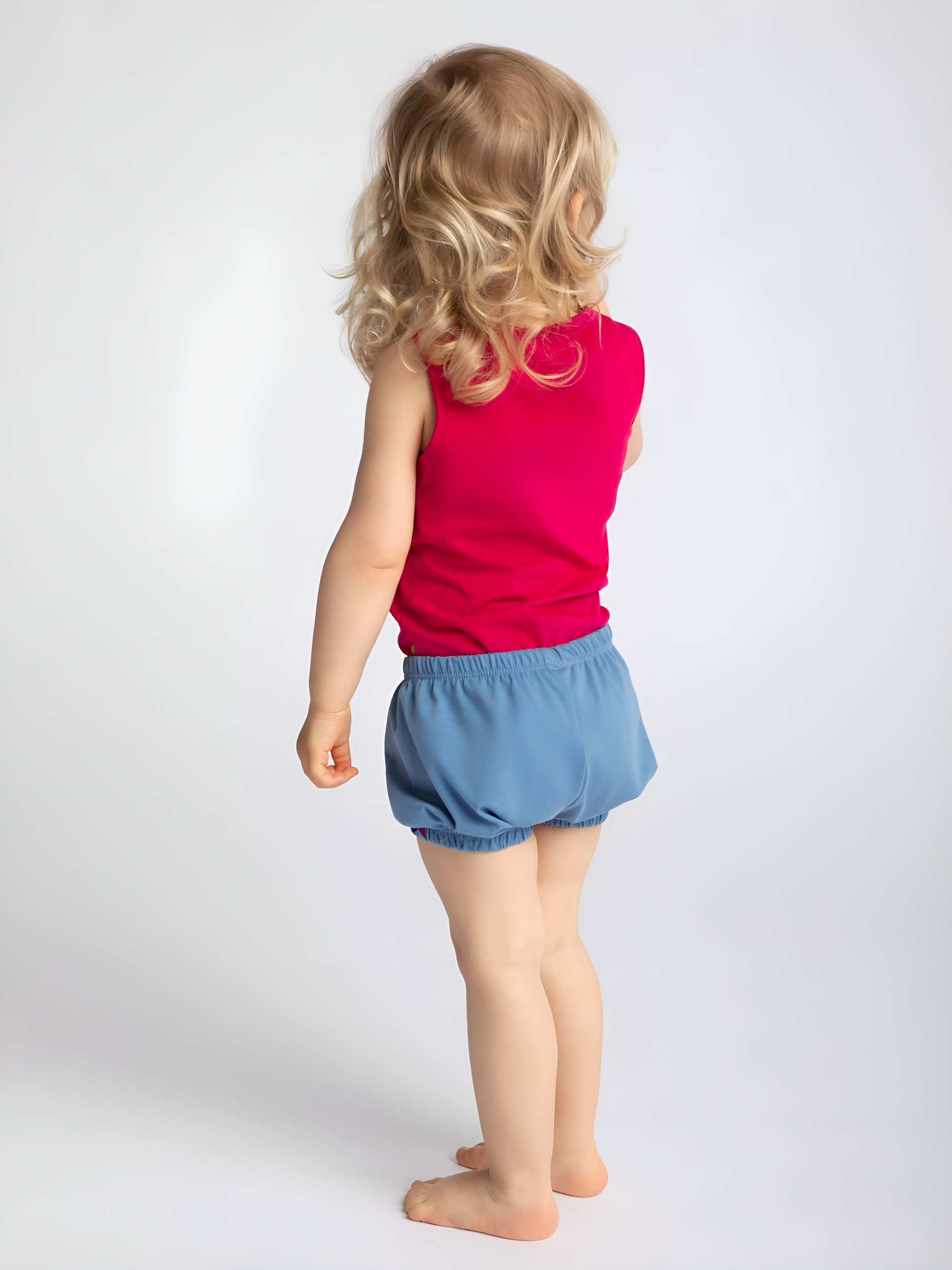 Sky blue bloomers