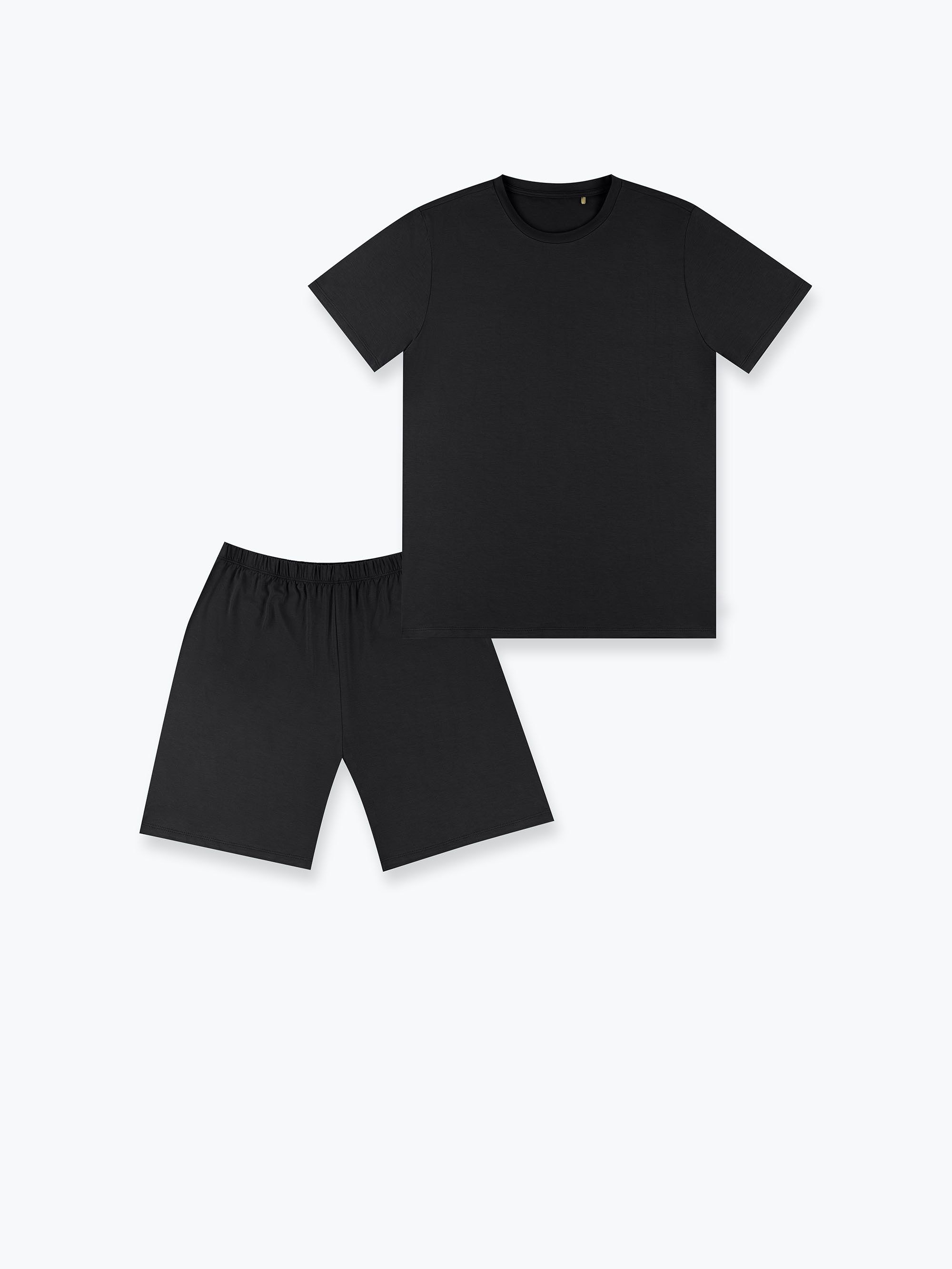 Black pajama set Men
