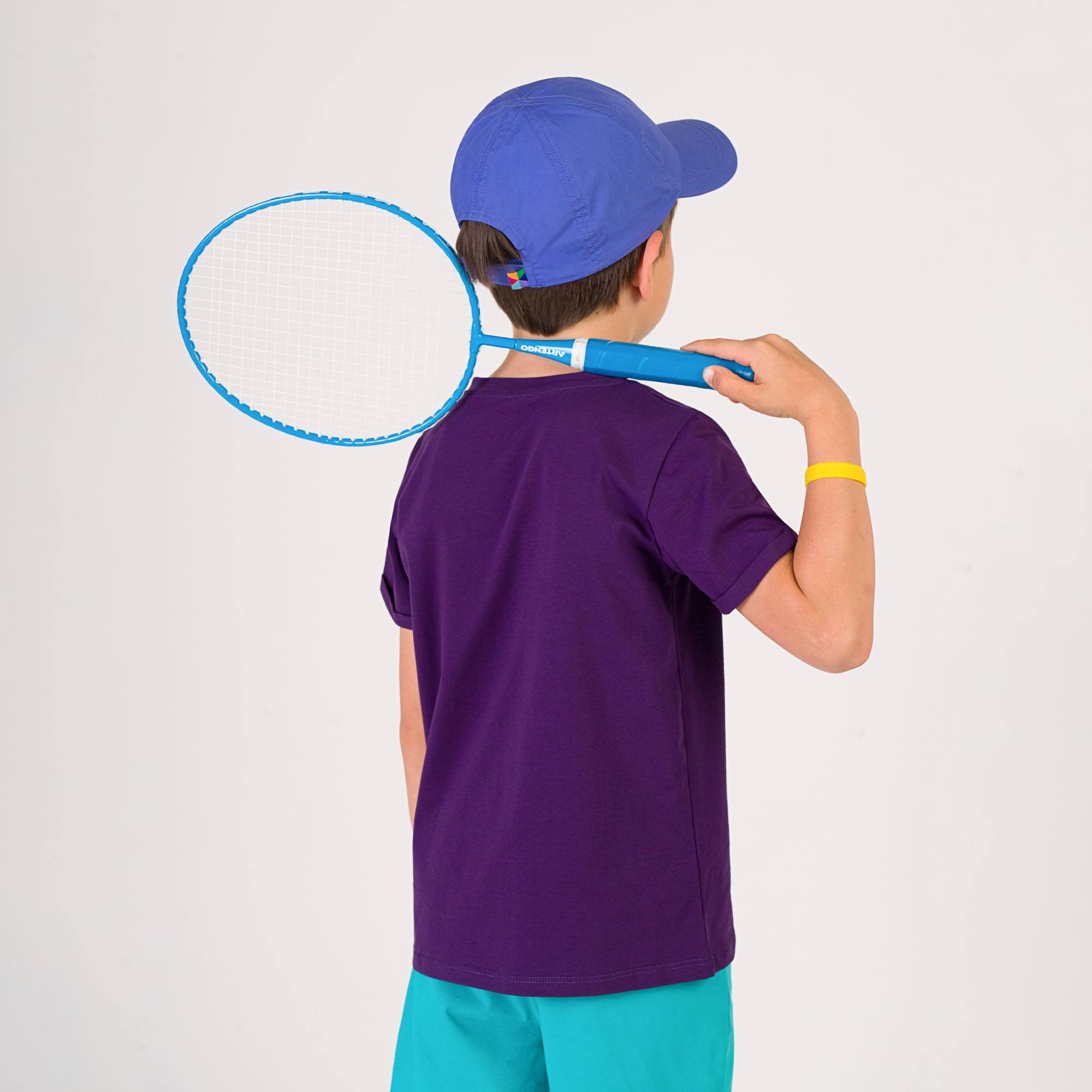 Fioletowy T-shirt