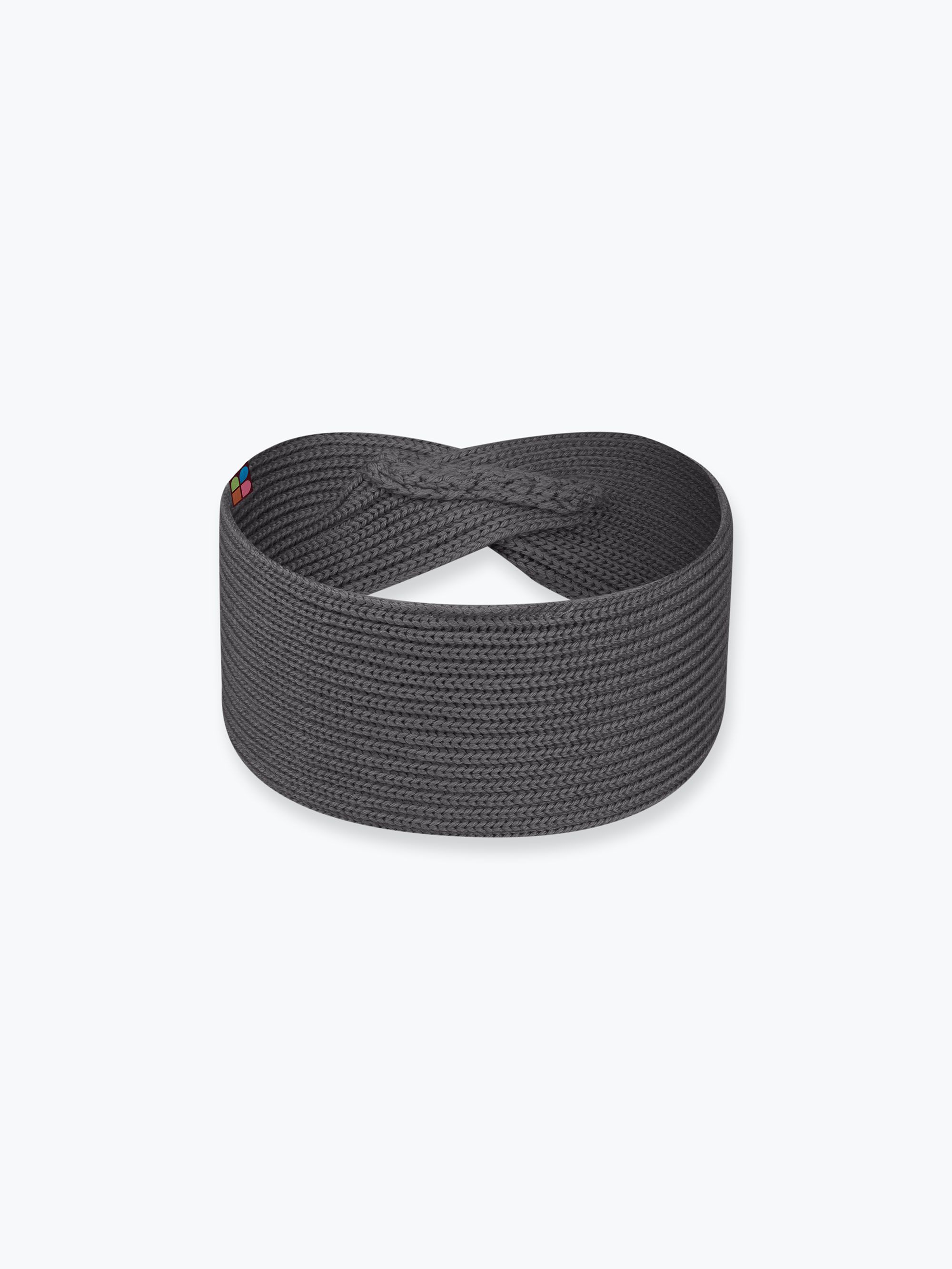 Graphite merino wool headband