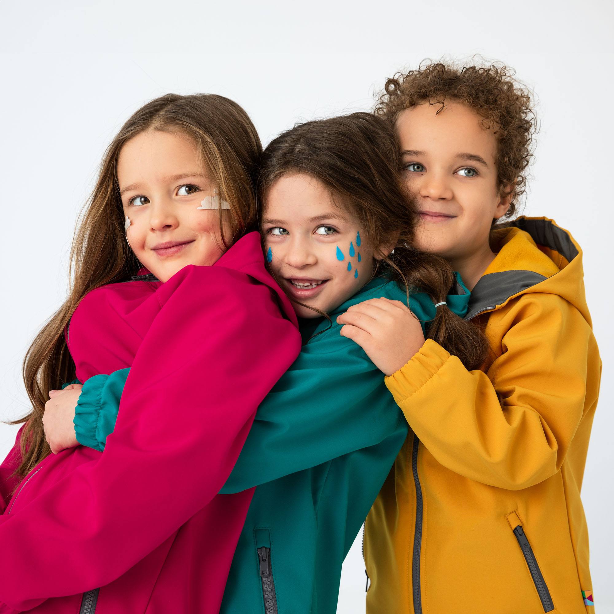 Musztardowa kurtka softshell