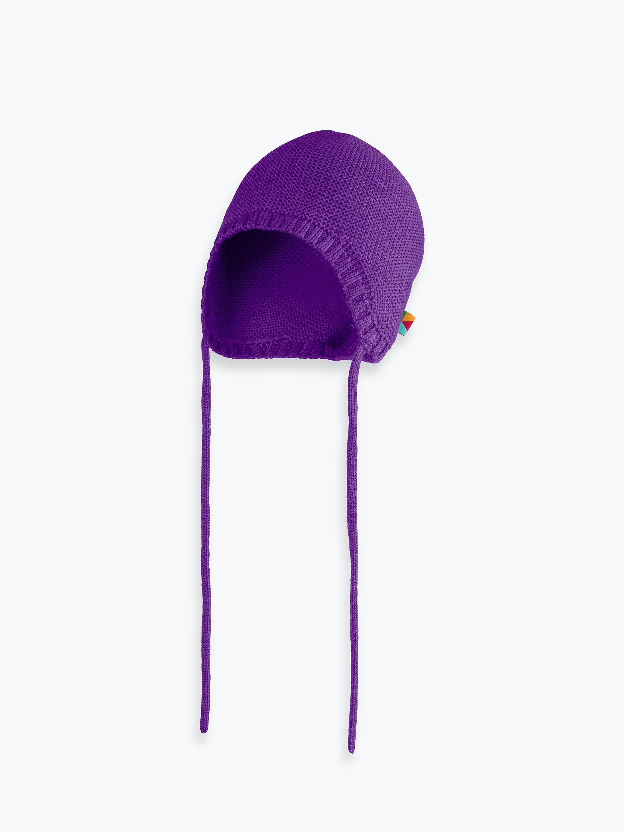 Violet merino wool hat without lining Baby