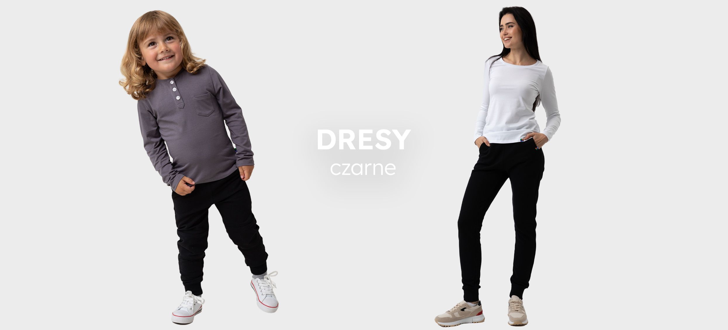spodnie czarne dresowe