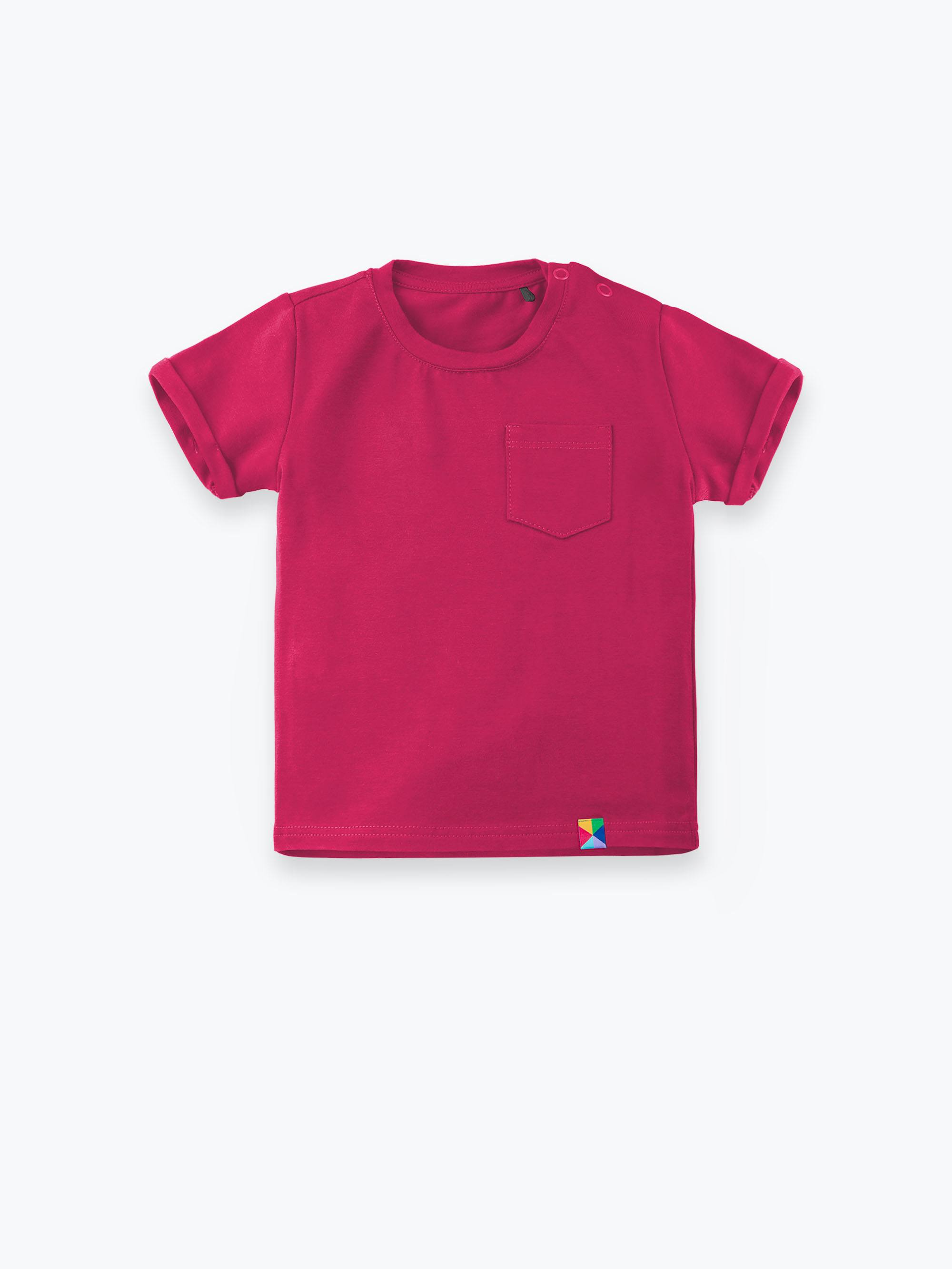 Różowy T-shirt