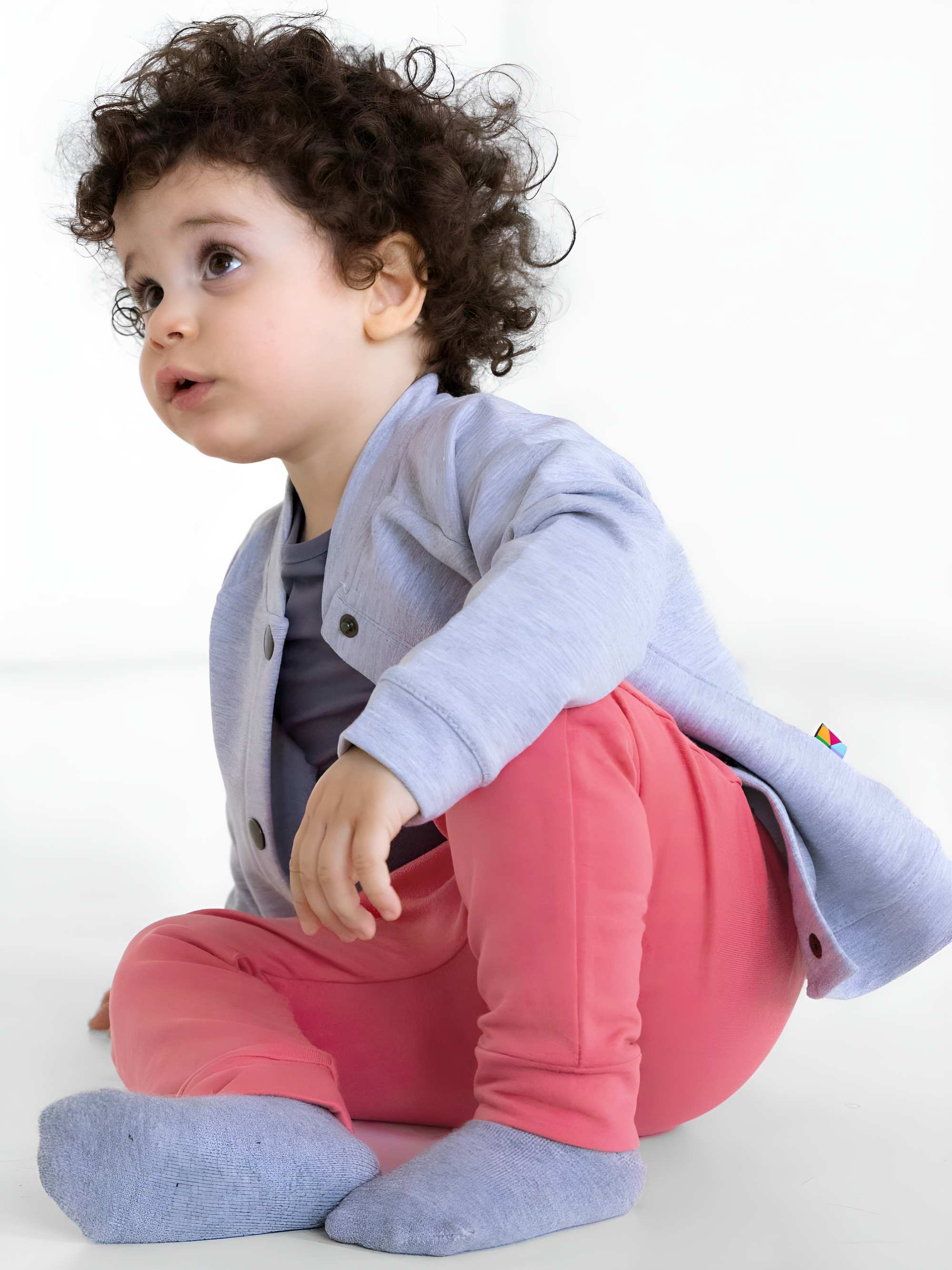 Szara bluza bomber