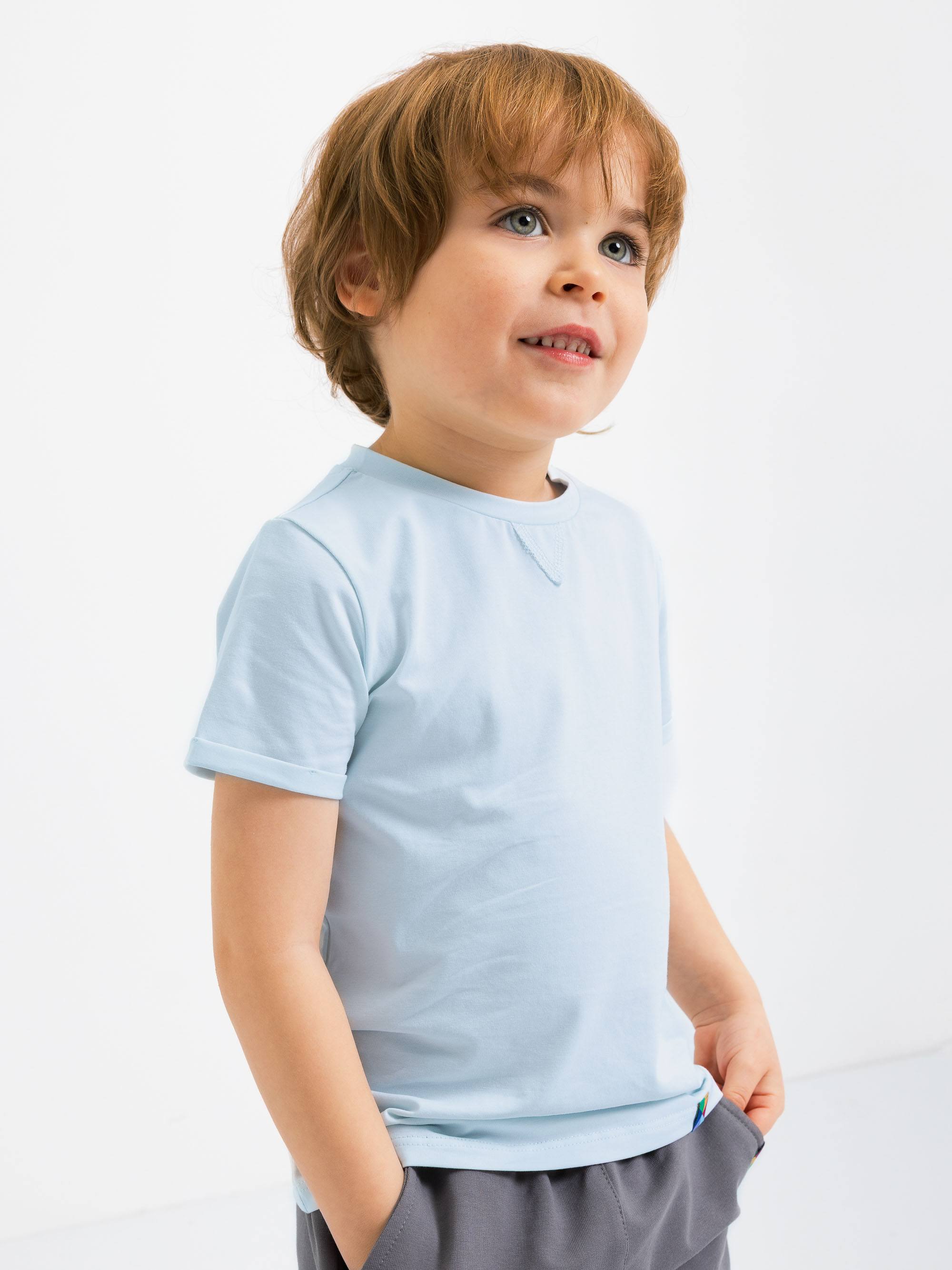 Jasnoniebieski T-shirt