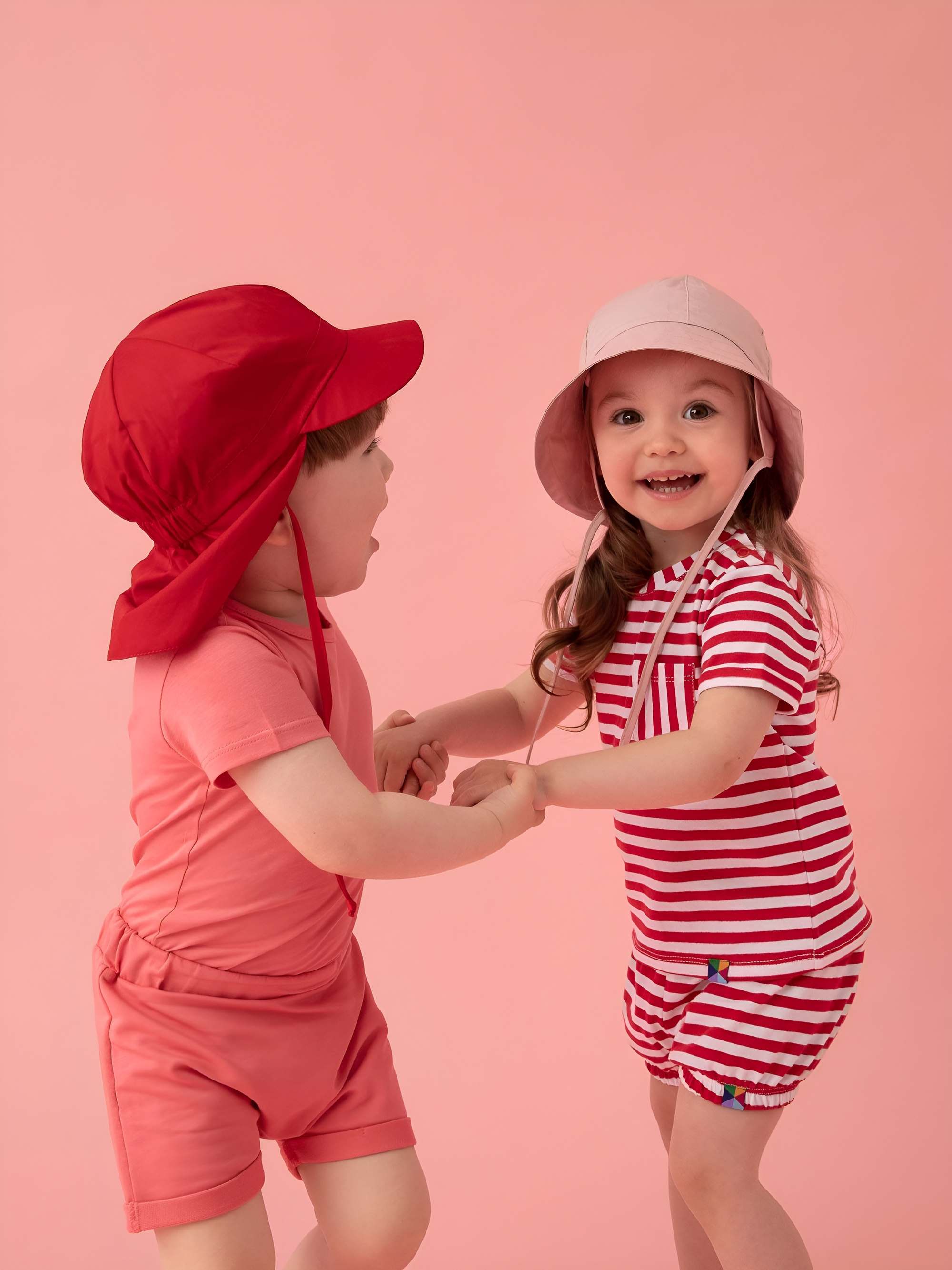 Red stripes bloomers