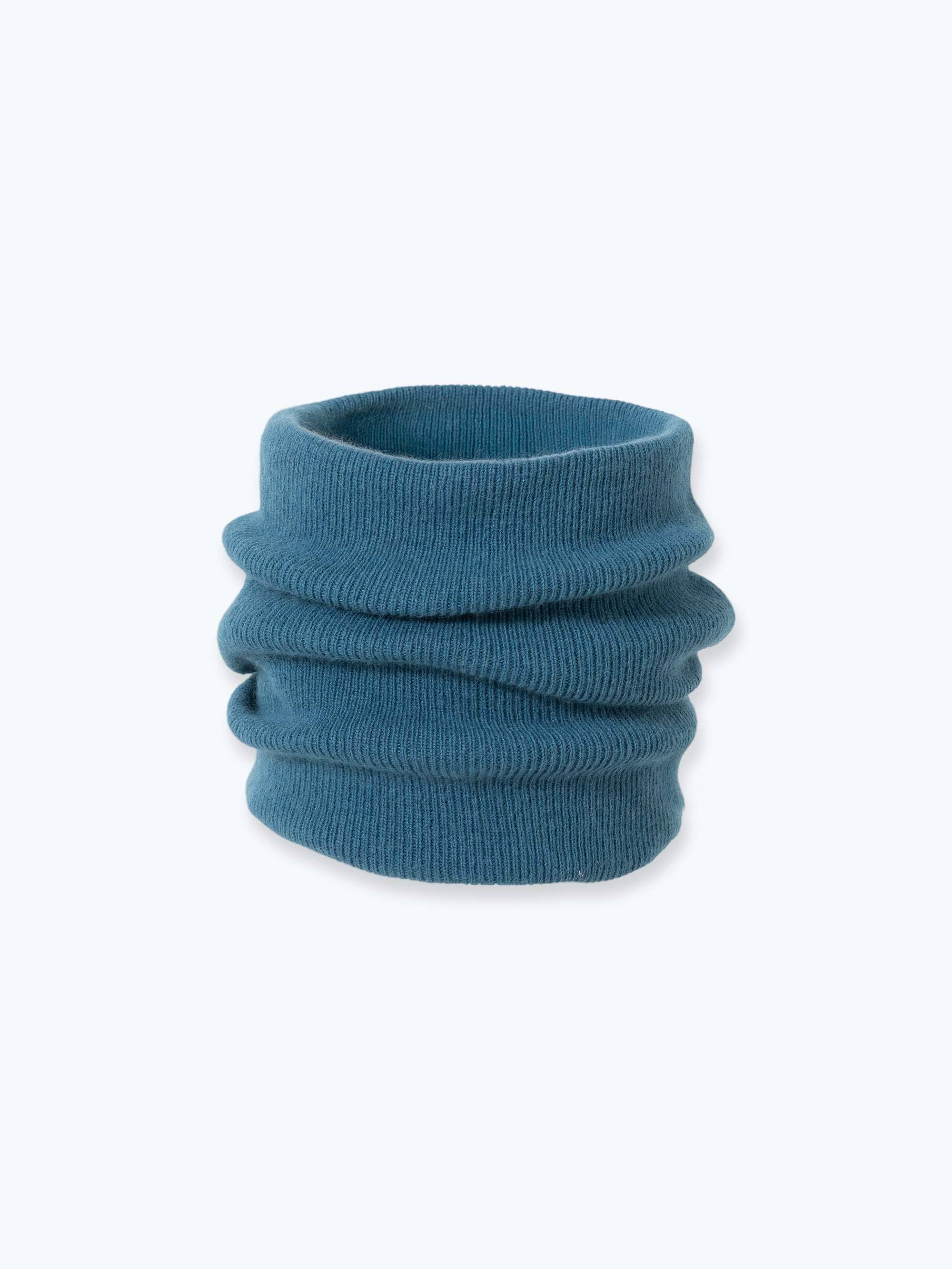 Dark blue cashmere Cashmere Blend Neckwarmer