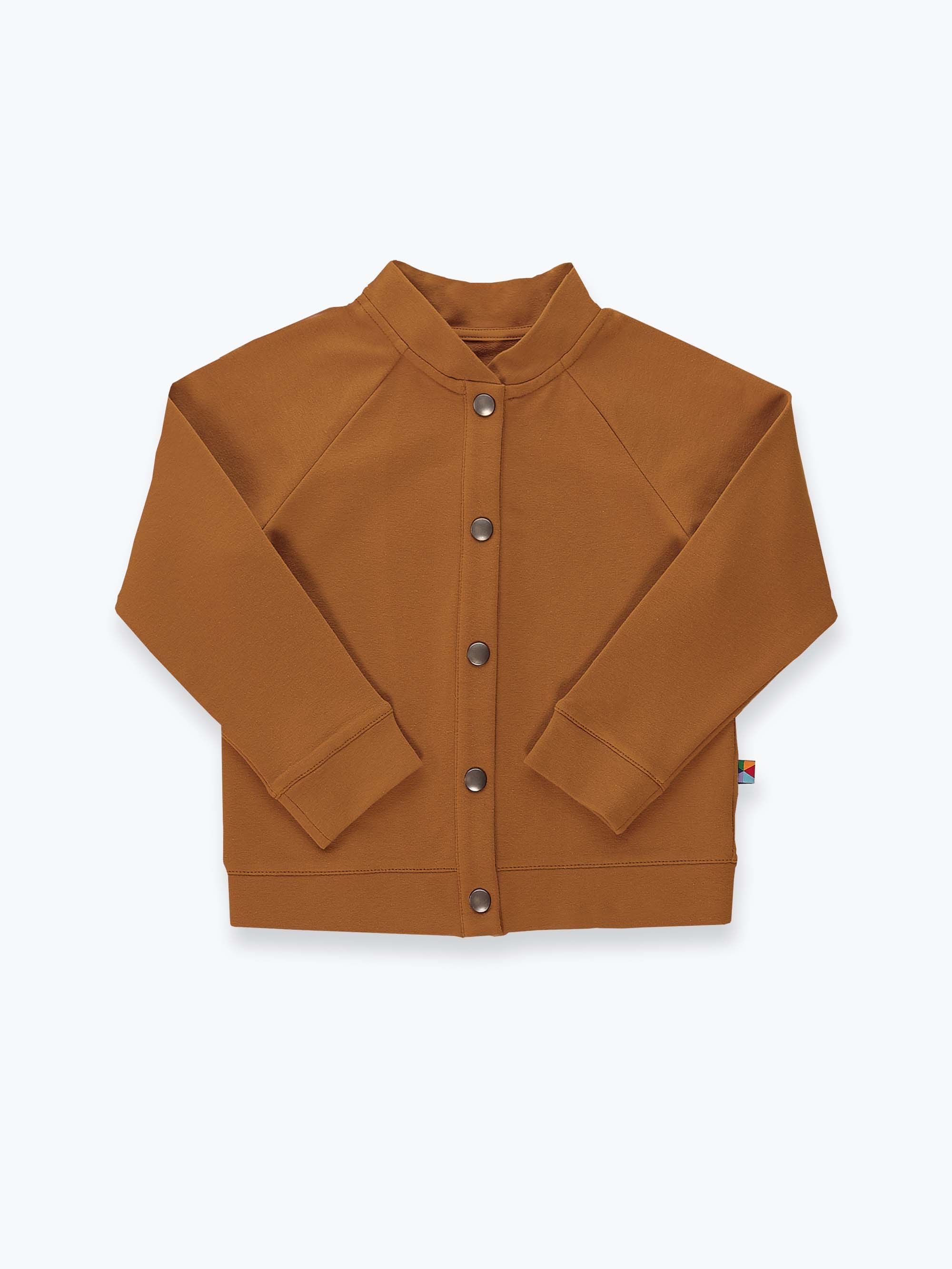 Karmelowa bluza bomber