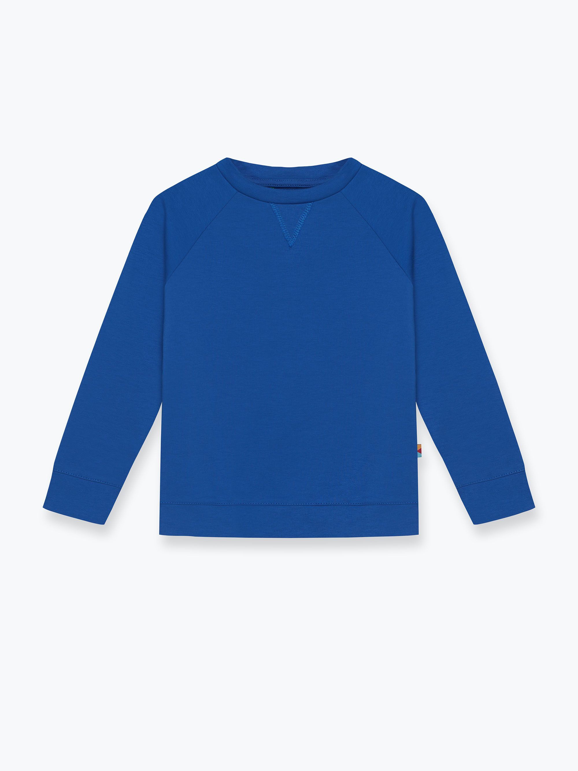 Niebieska bluza dresowa