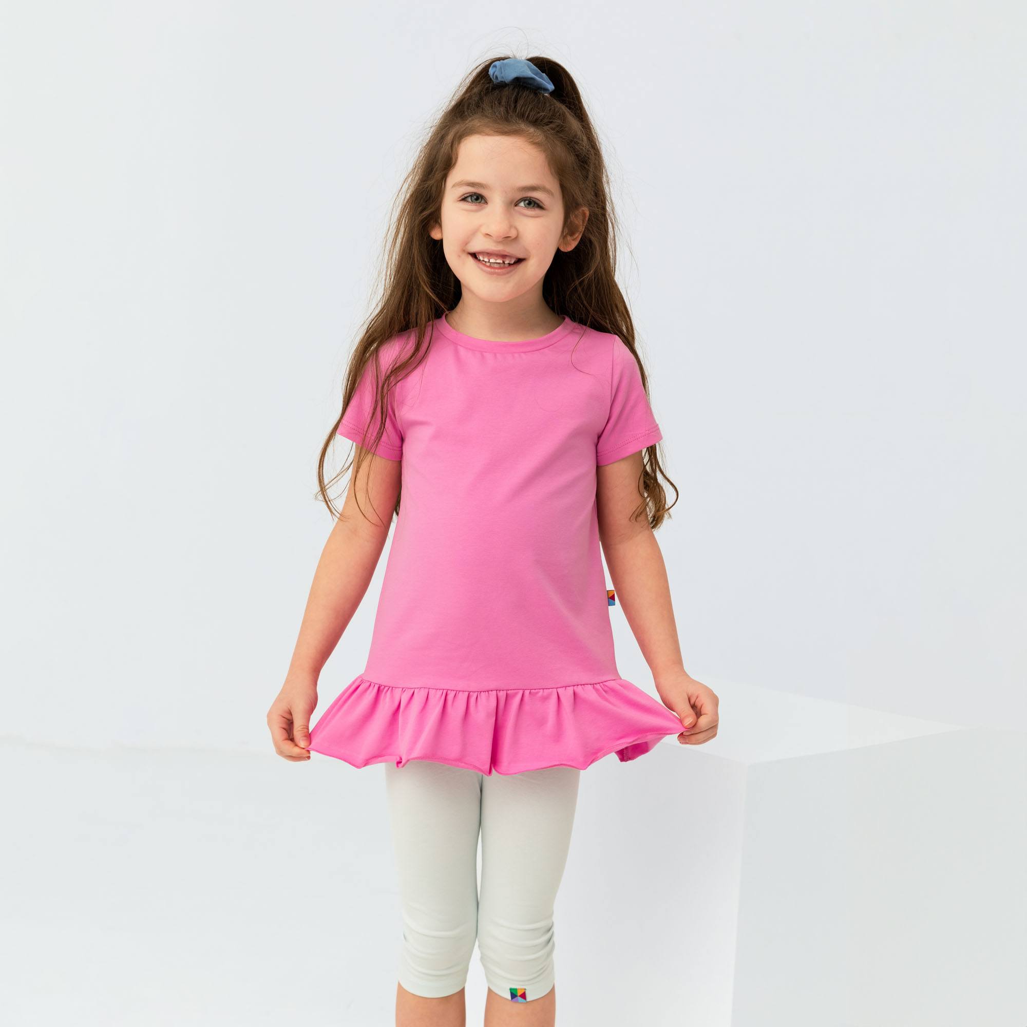 Jasnoniebieskie legginsy 3/4