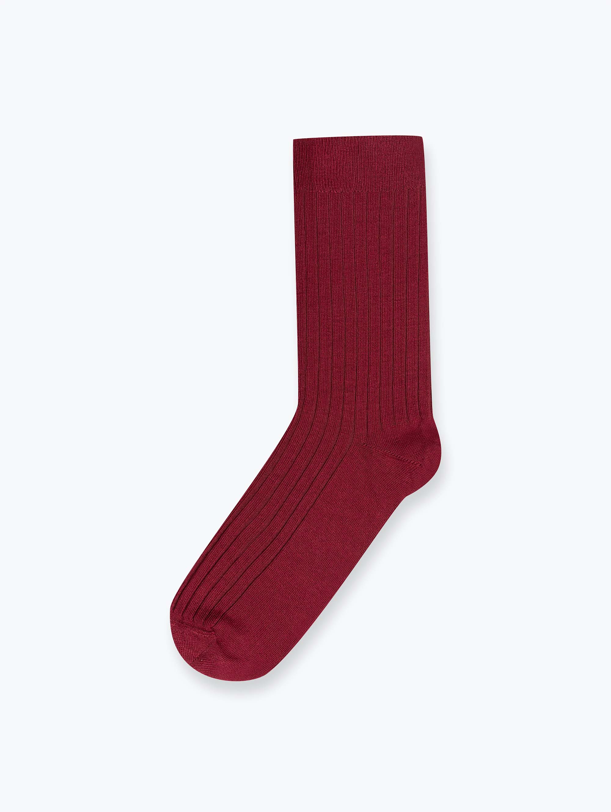 Granatowy zestaw skarpet z wełny merino 3-pack