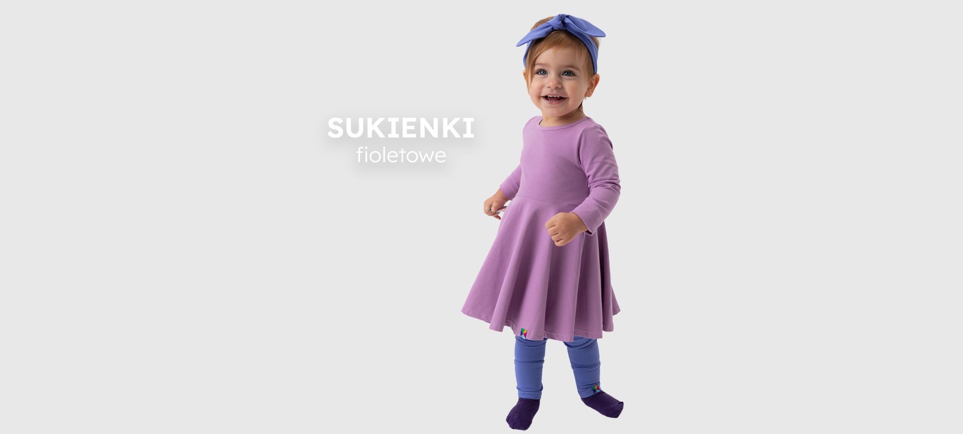 sukienka fiolet
