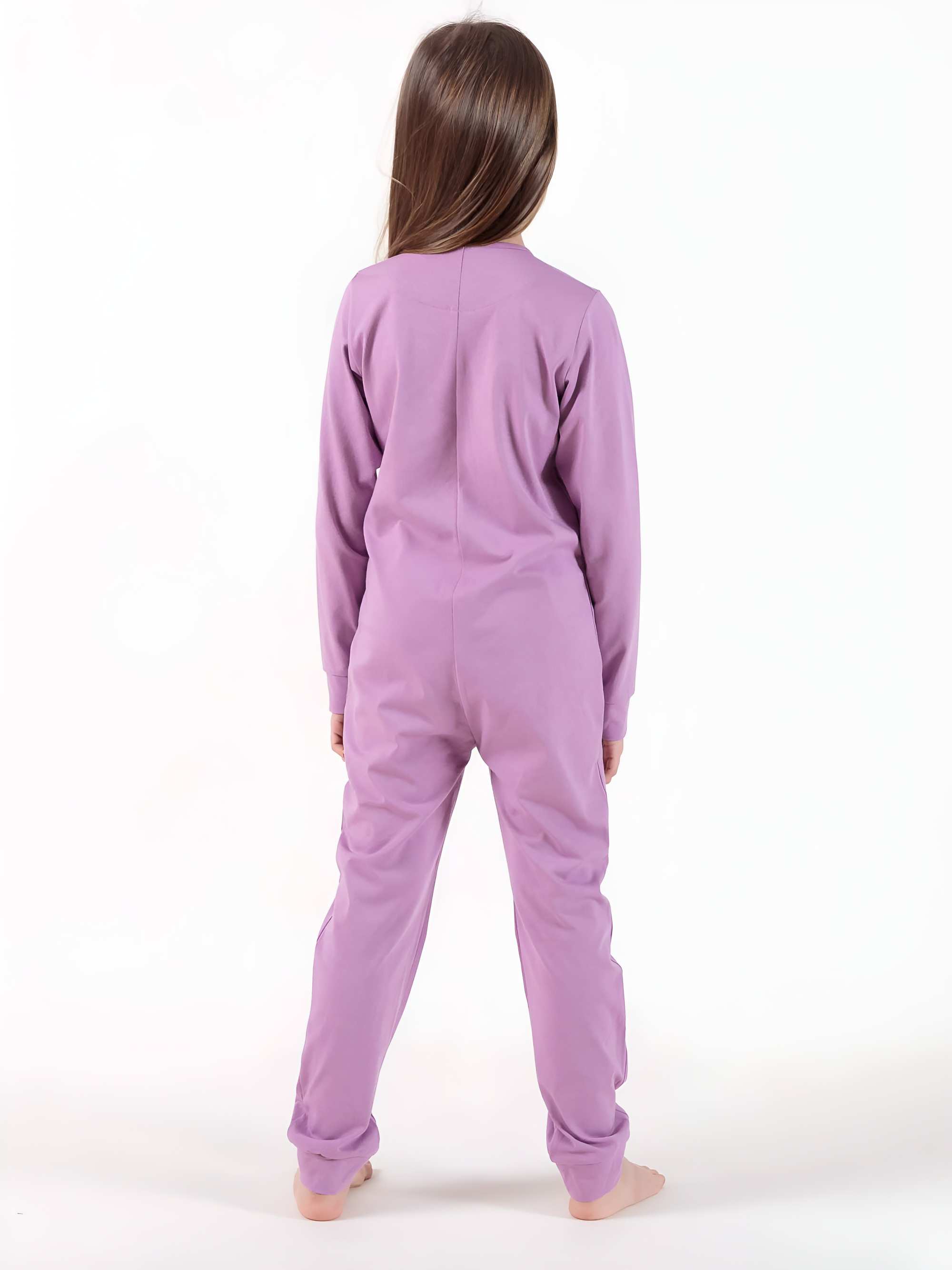 Light purple romper sleeping suit