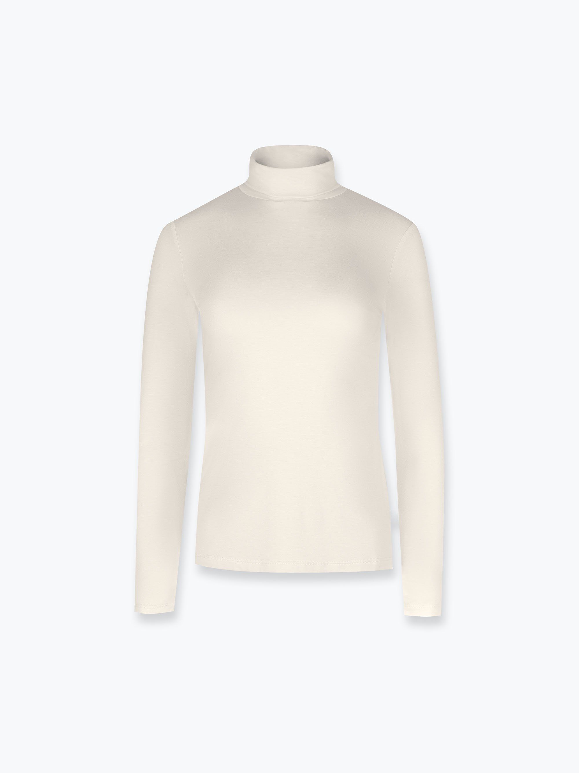 Ecru golf z wiskozy damski