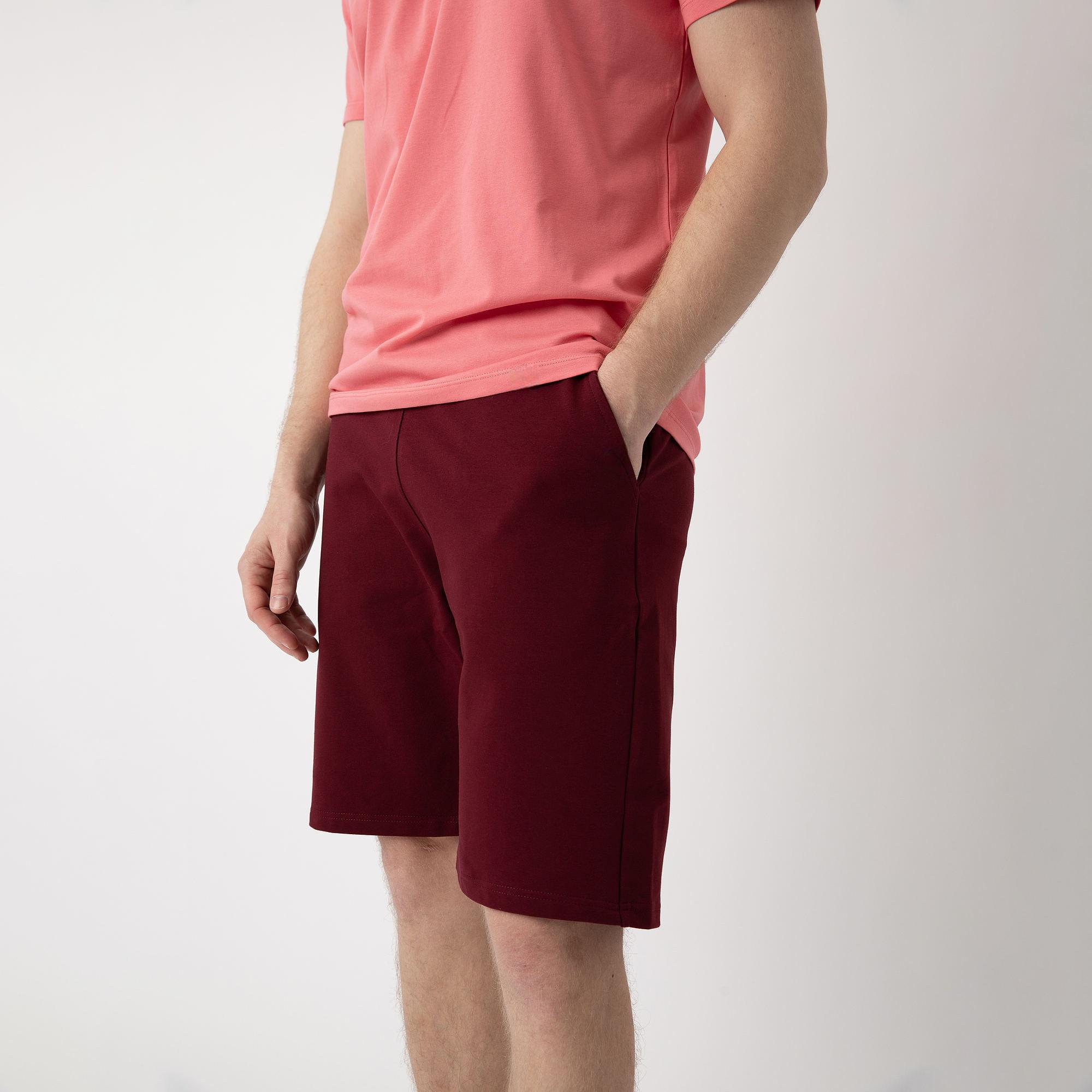 Koralowy T-shirt męski