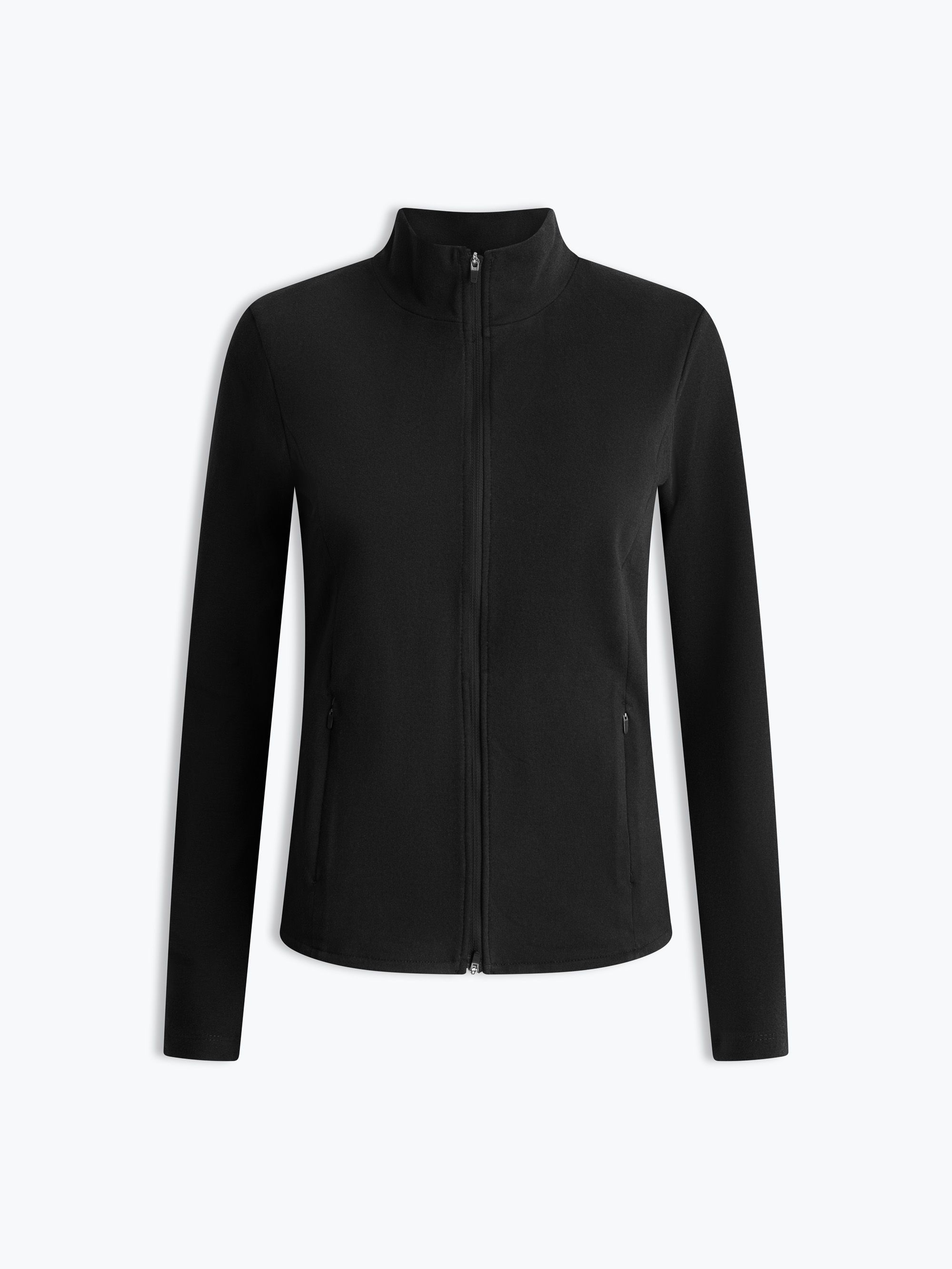 Czarna bluza rozpinana Active