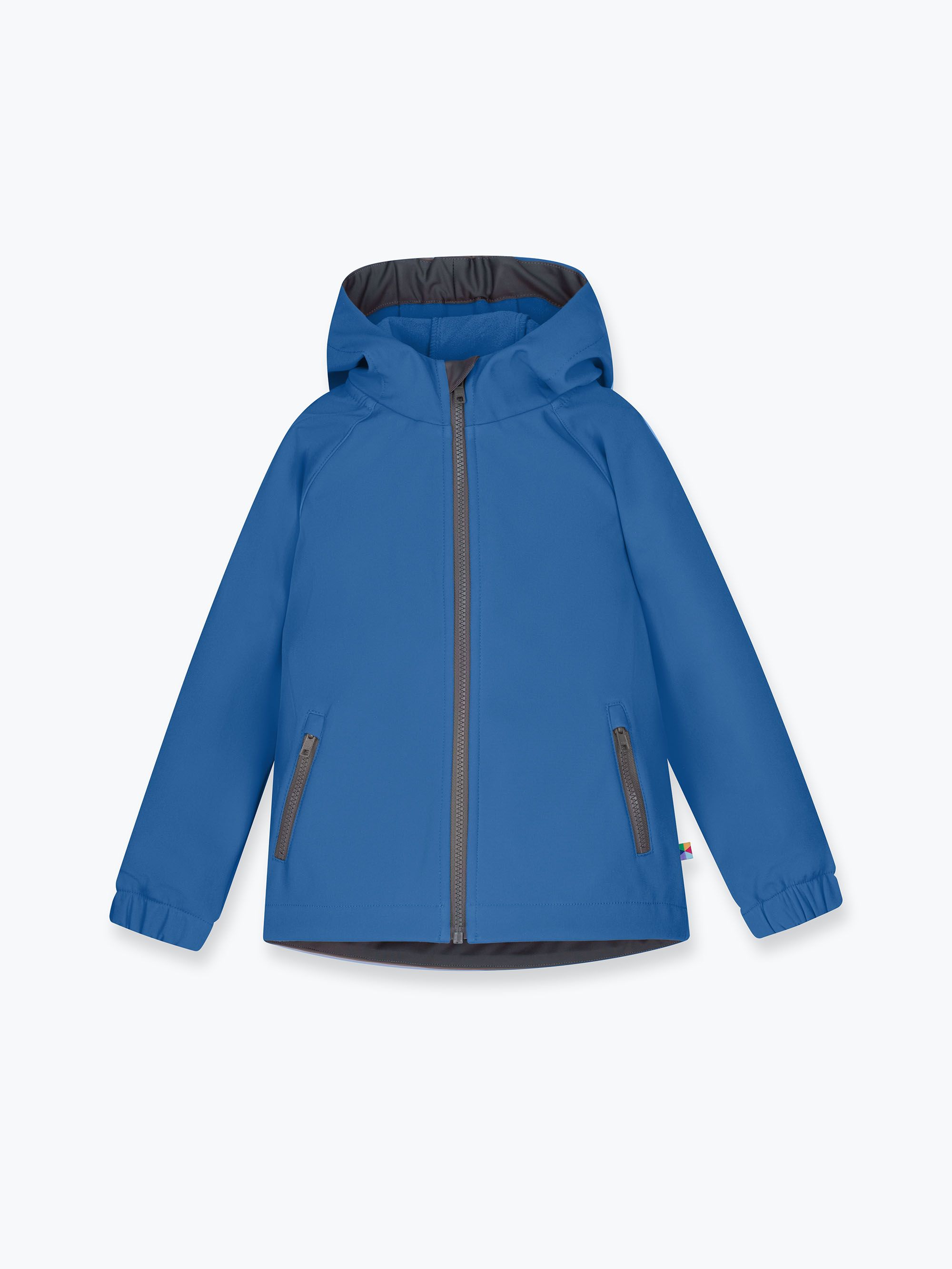 Niebieska kurtka softshell