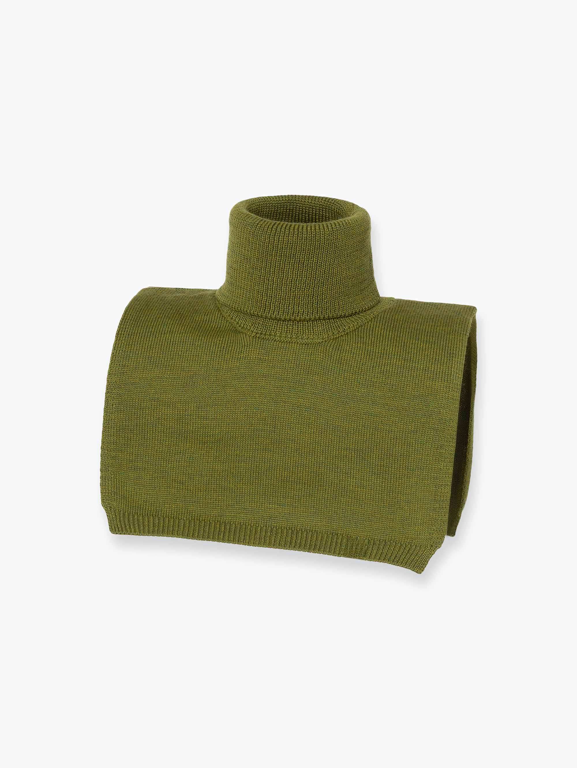 Zielony golf merino bez podszewki
