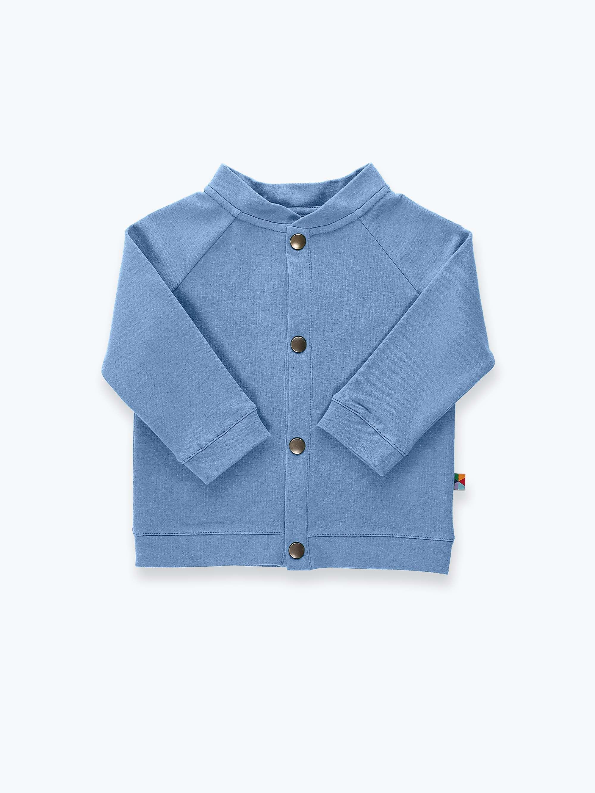 Błękitna bluza bomber