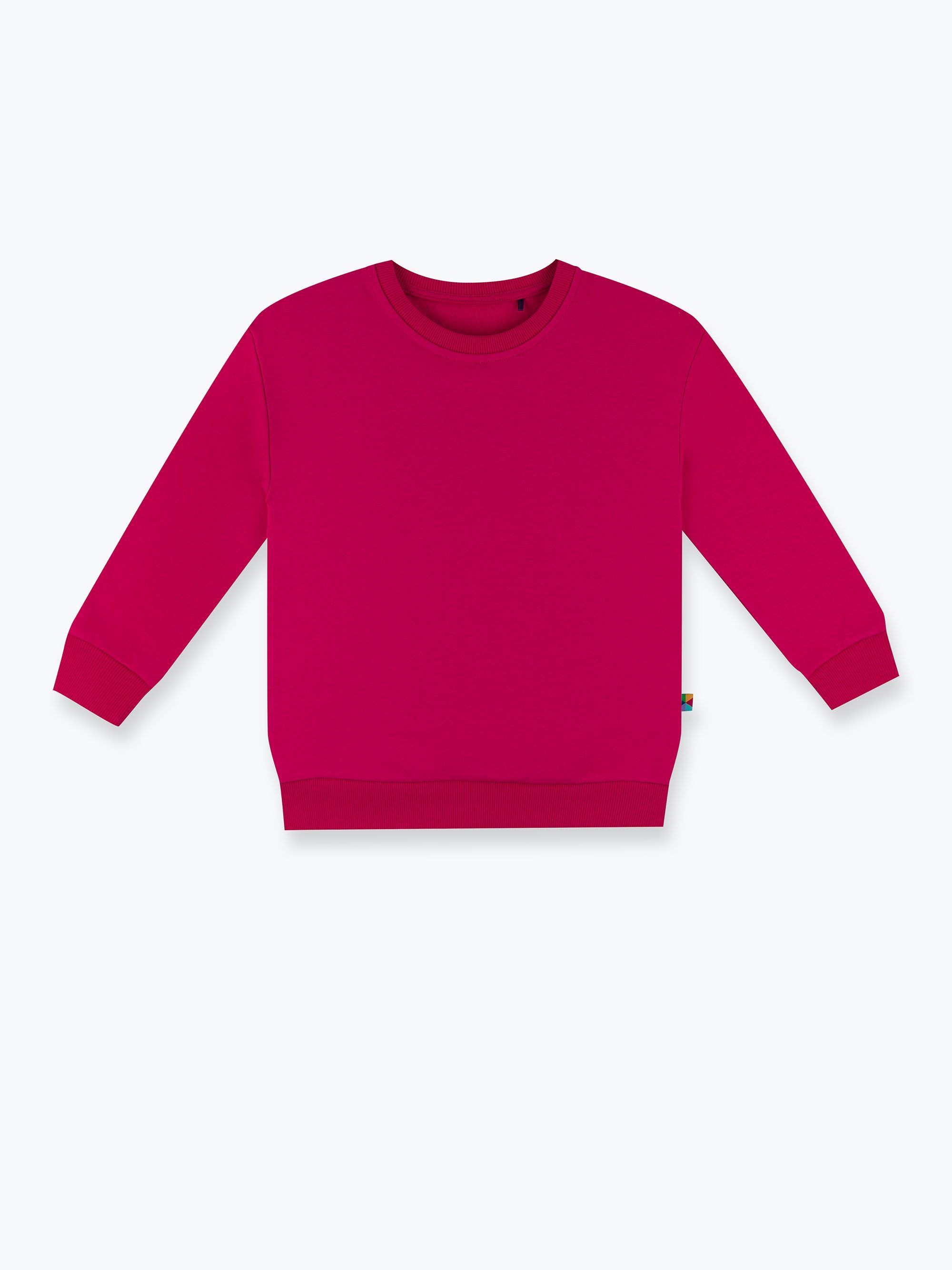 Różowa bluza dresowa z meszkiem Junior