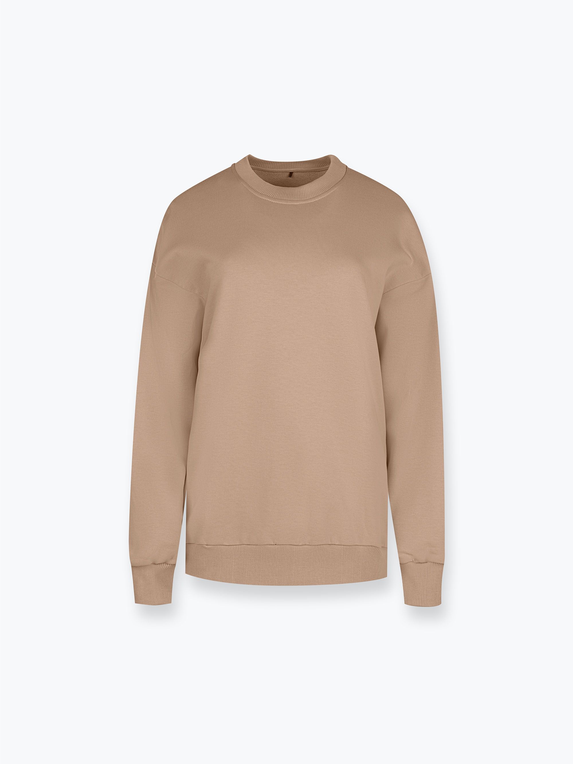 Mocha mousse bluza przez głowę damska