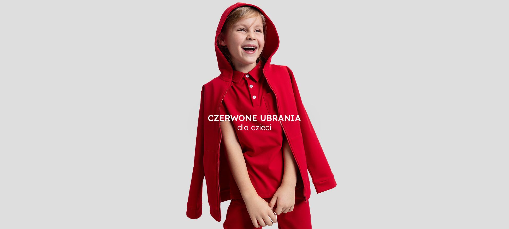 ubrania dla dzieci czerwone