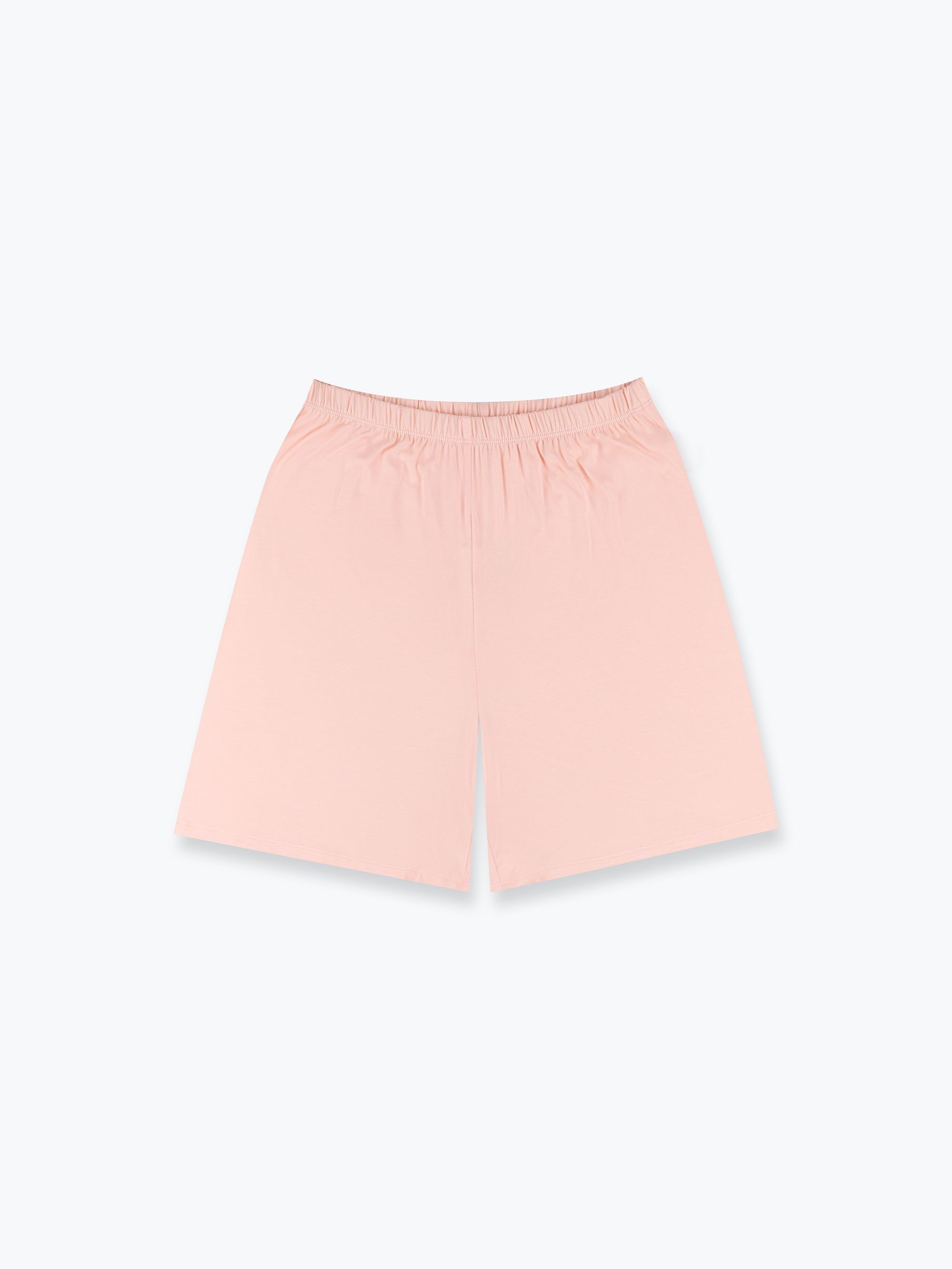 Light pink pajama shorts Women