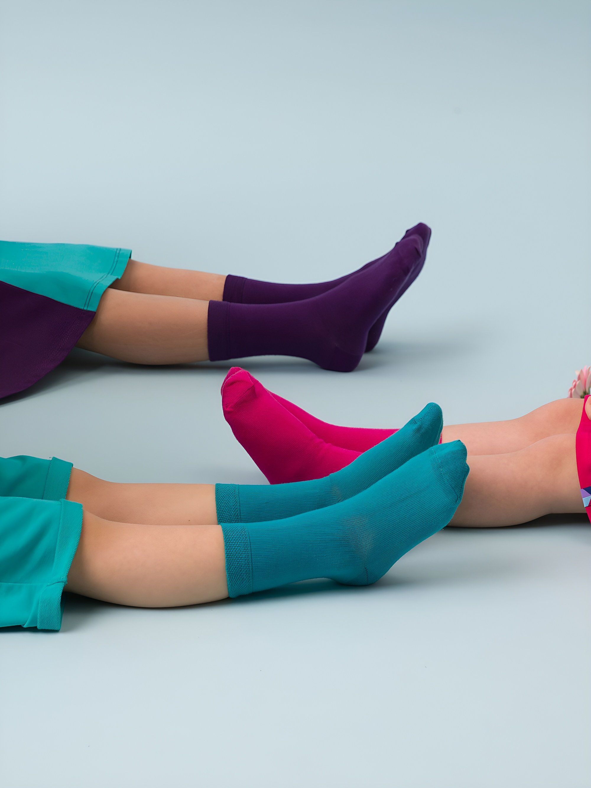 Turquoise socks