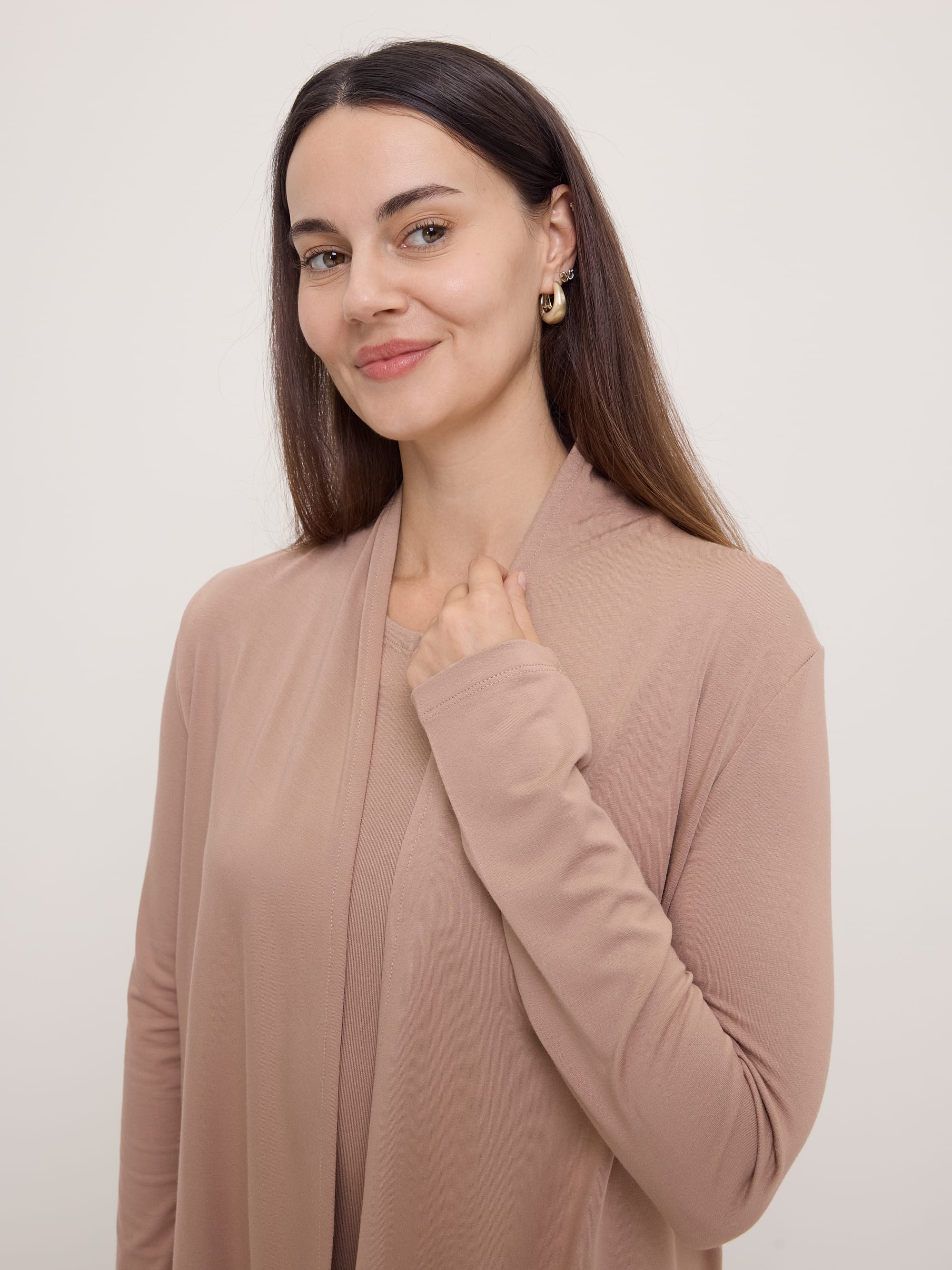 Mocha mousse Cardigan Women
